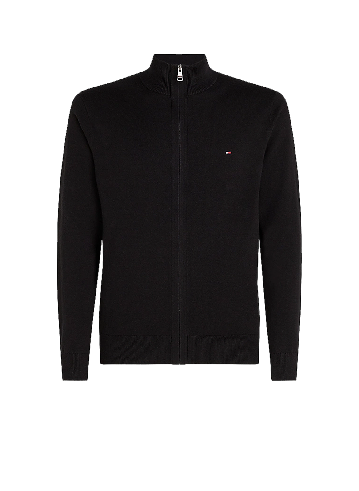 Cotton and cashmere jacket  TOMMY HILFIGER Black