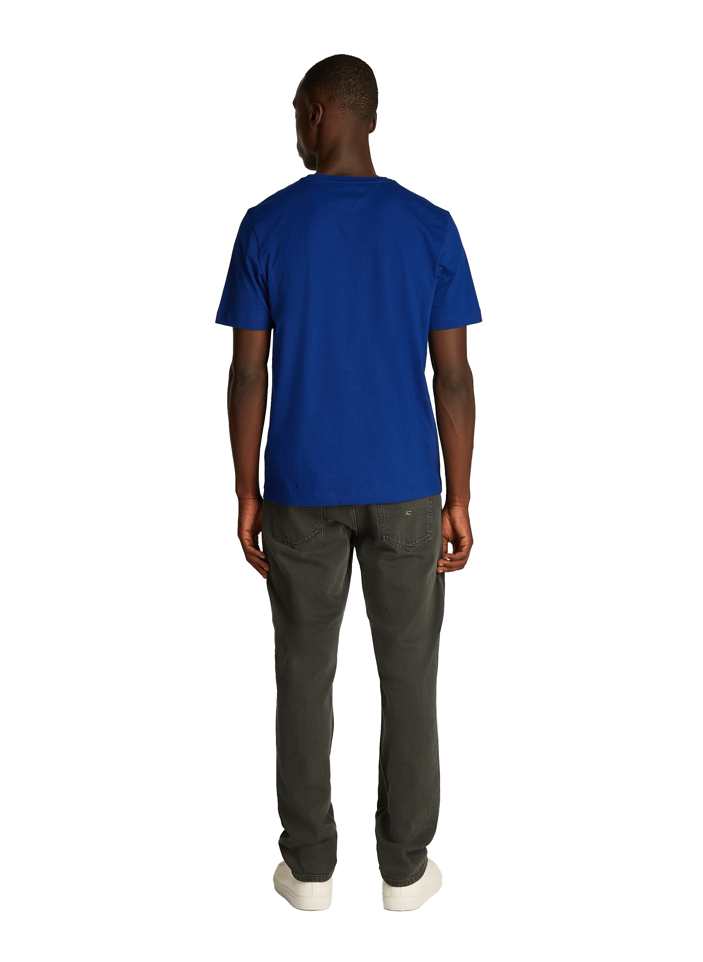 Cotton T-shirt TOMMY HILFIGER Blue