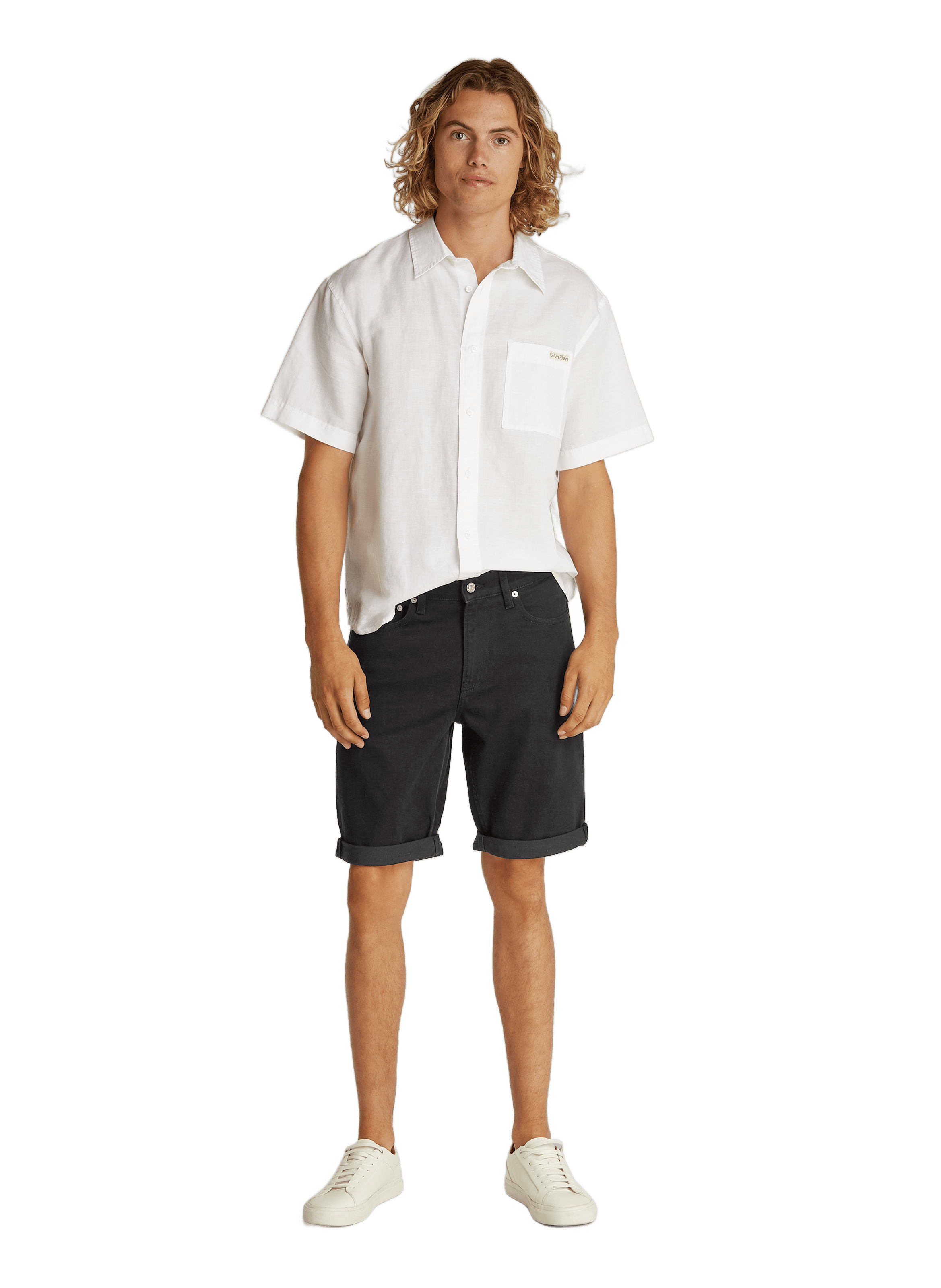 Cotton Shorts CALVIN KLEIN Black