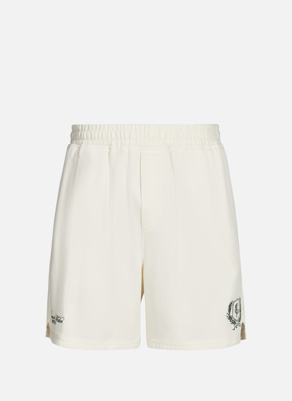 Short à taille élastique en lyocell Blanc by REPRESENT REPRESENT Short à taille élastique en lyocell Blanc