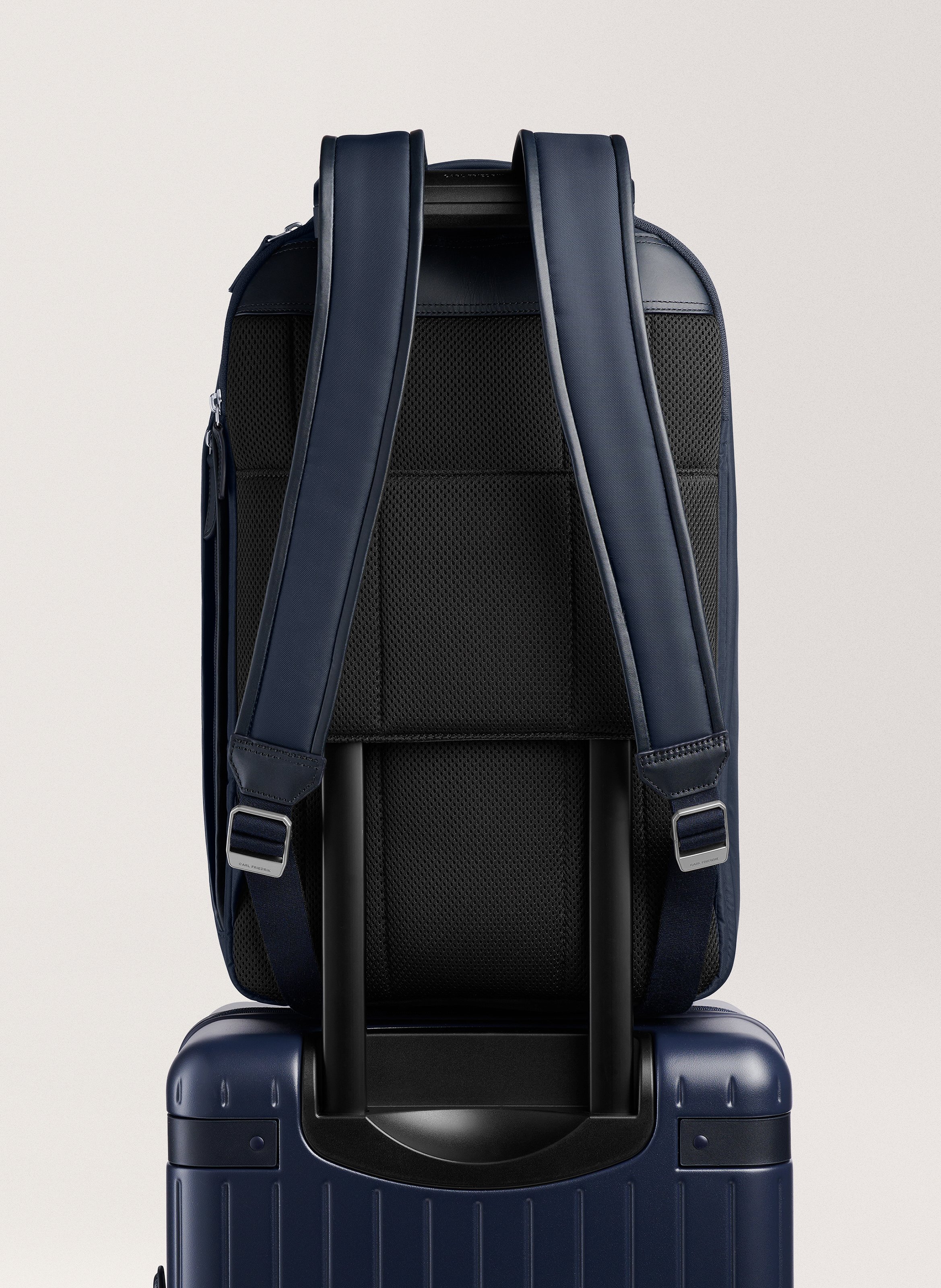 Sac à dos '72-hour' en nylon CARL FRIEDRIK Bleu