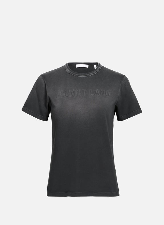 T-shirt à logo délavé HELMUT LANG T-shirt à logo délavé HELMUT LANG