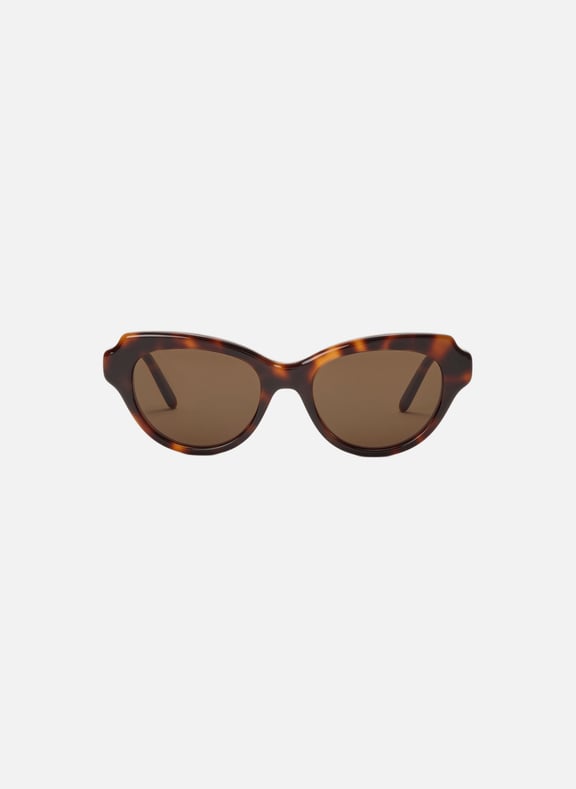 Lunette de soleil Swan Slim Marron by LOEWE LOEWE Lunette de soleil Swan Slim Marron