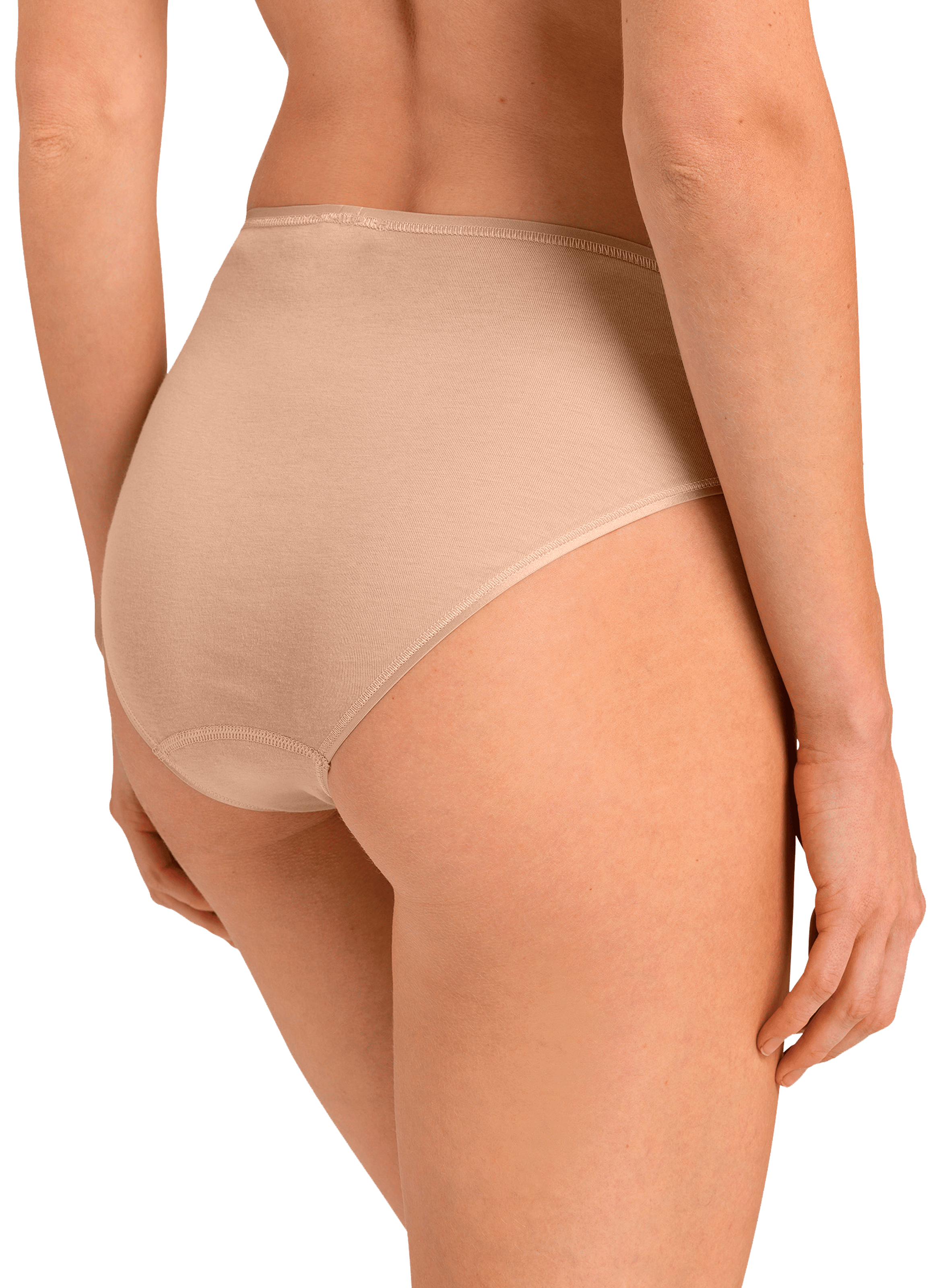 High-cut briefs HANRO Beige