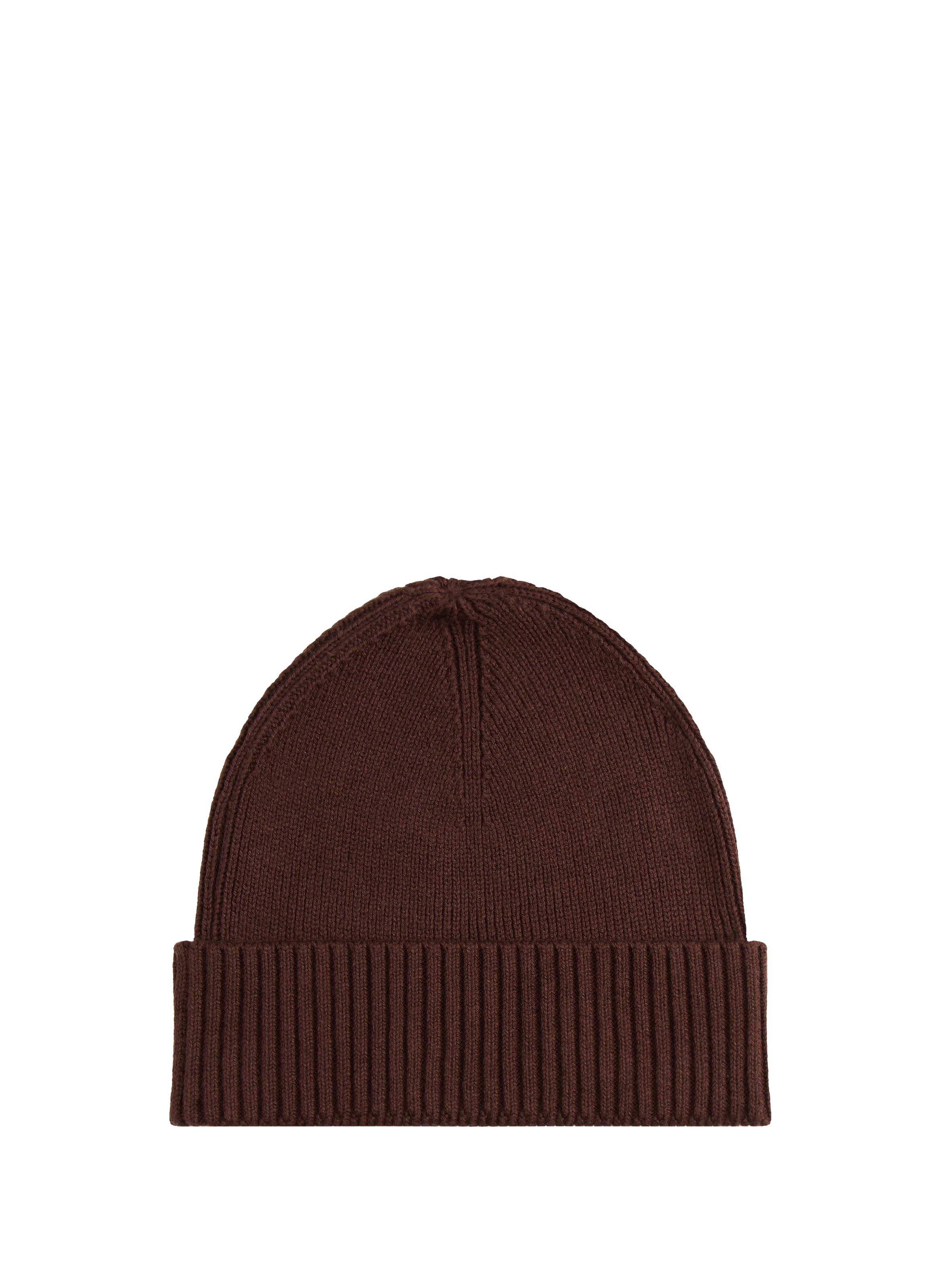 Cotton beanie TOMMY HILFIGER Brown