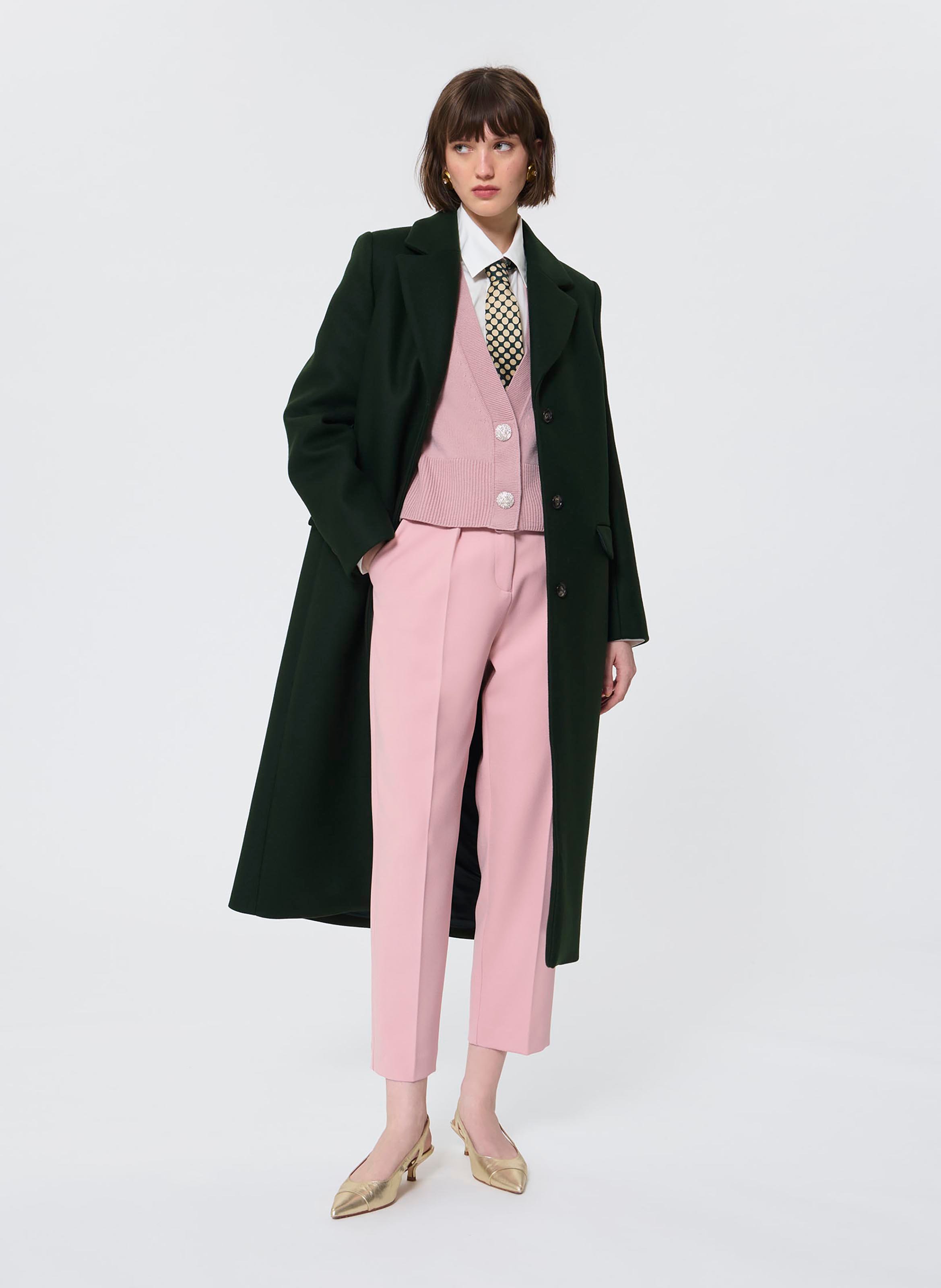Manteau matthew TARA JARMON Vert