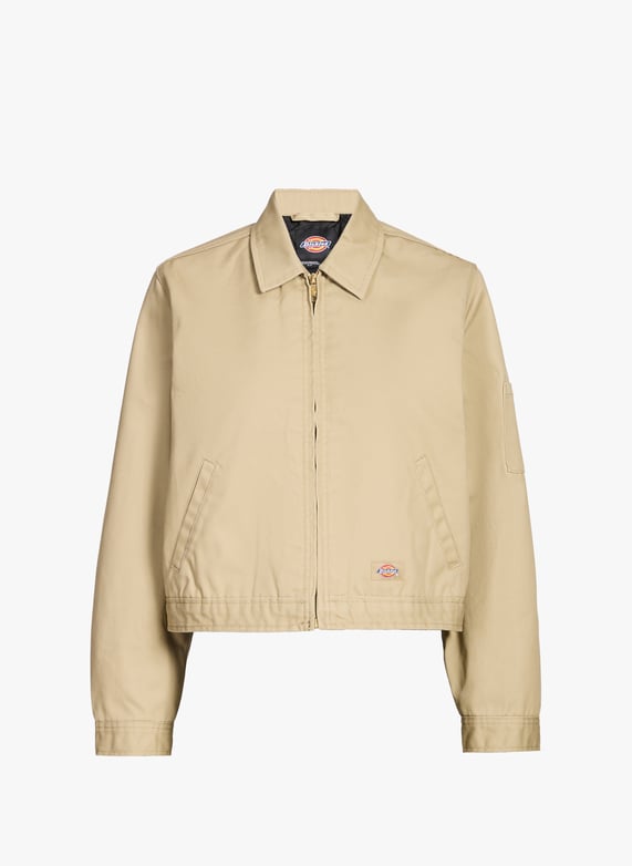 Veste droite unie | Kaki by DICKIES Veste droite unie Kaki