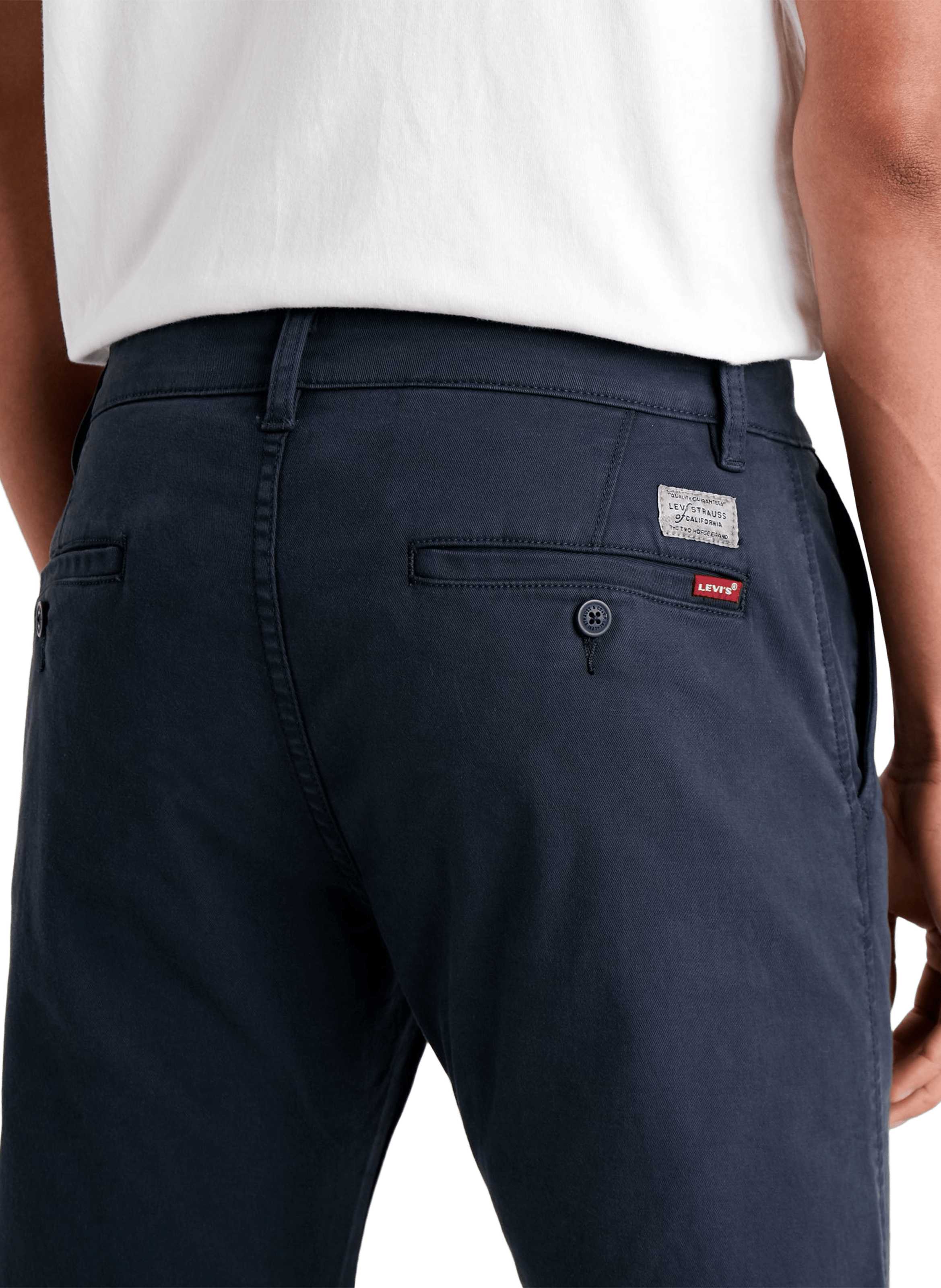 Ribbed trousers LEVI'S Blue