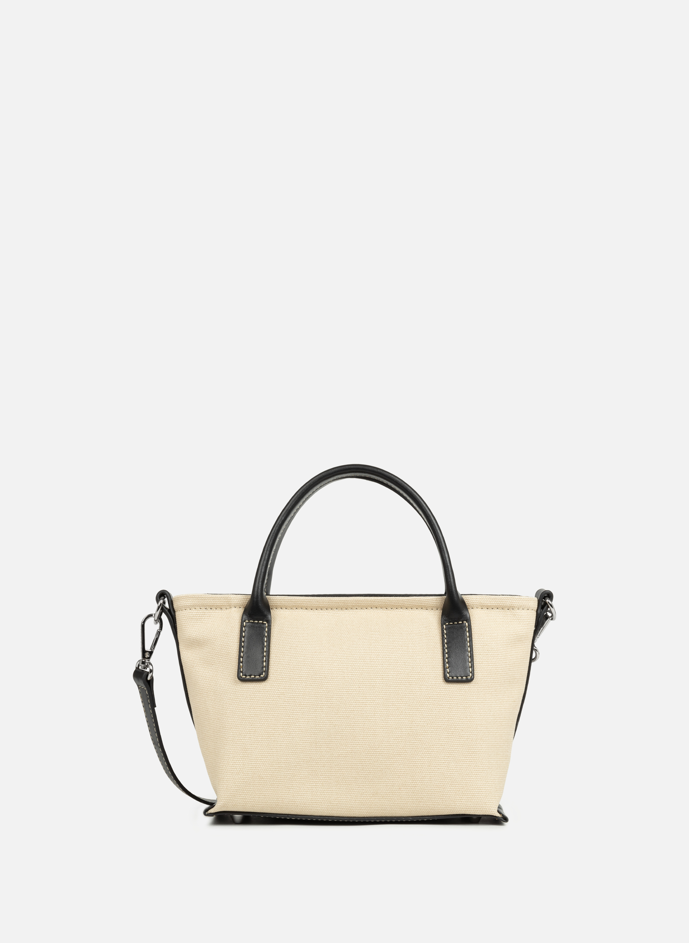 Mini tote bag - Canvas KBA LANCASTER Beige