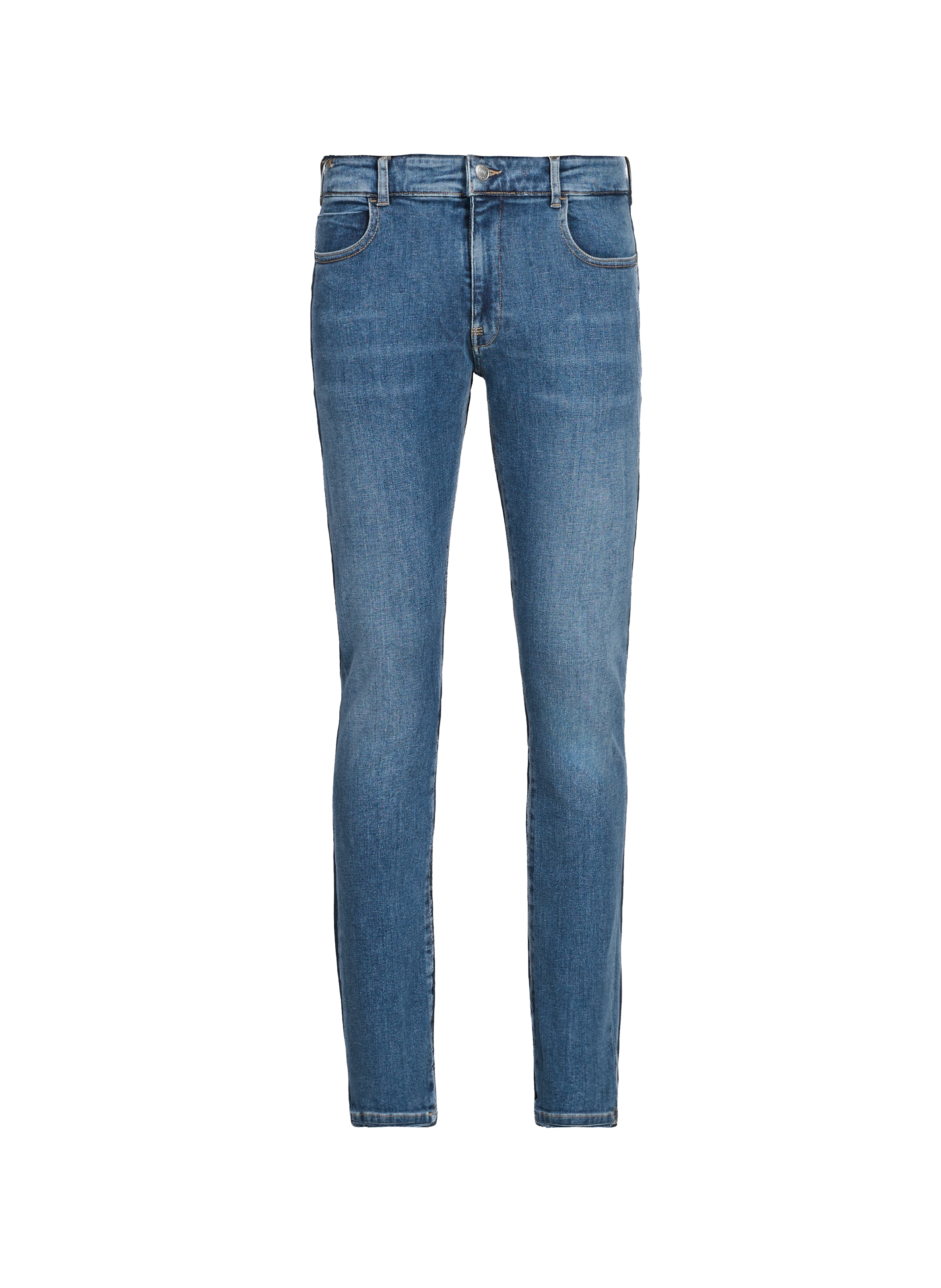 Cotton-blend slim-fit jeans NOTIFY Blue