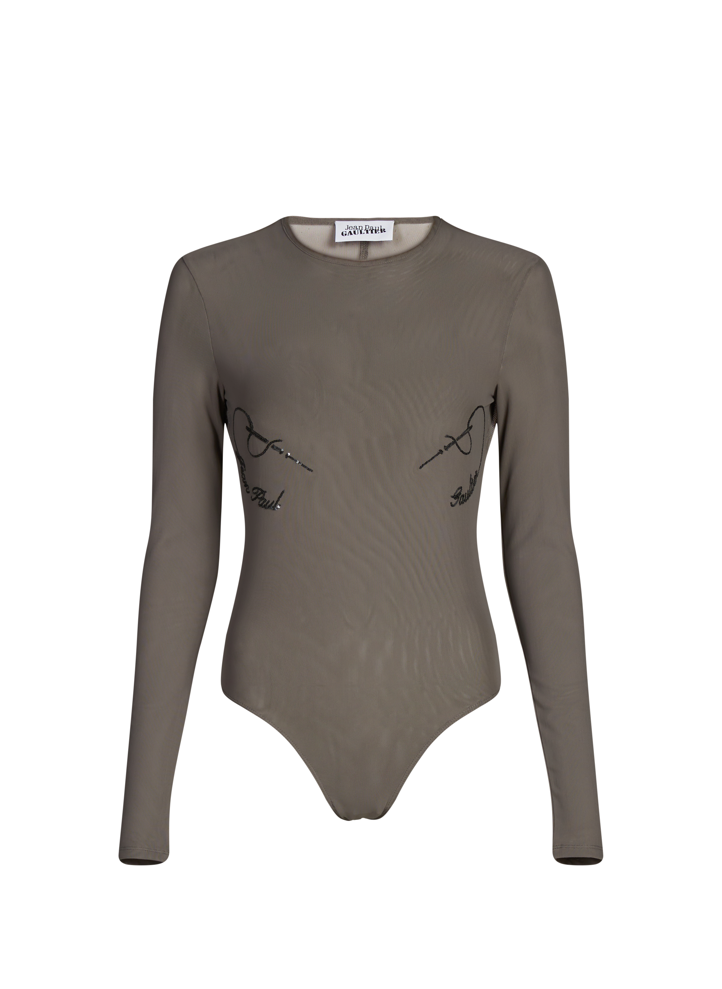 Body transparent  JEAN PAUL GAULTIER Gris