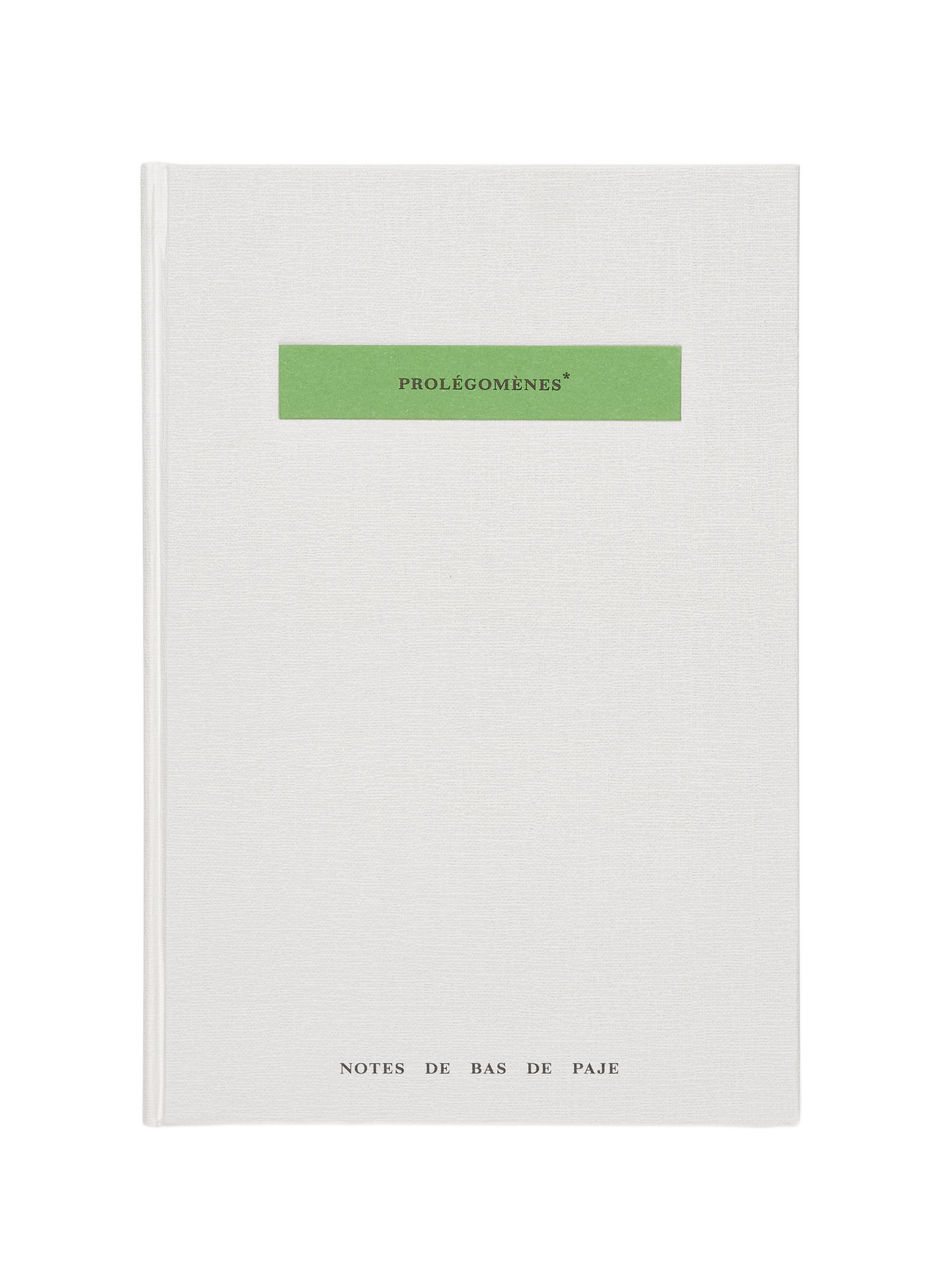 Perfume Extract - Prolégomènes NOTES DE BAS DE PAJE No color