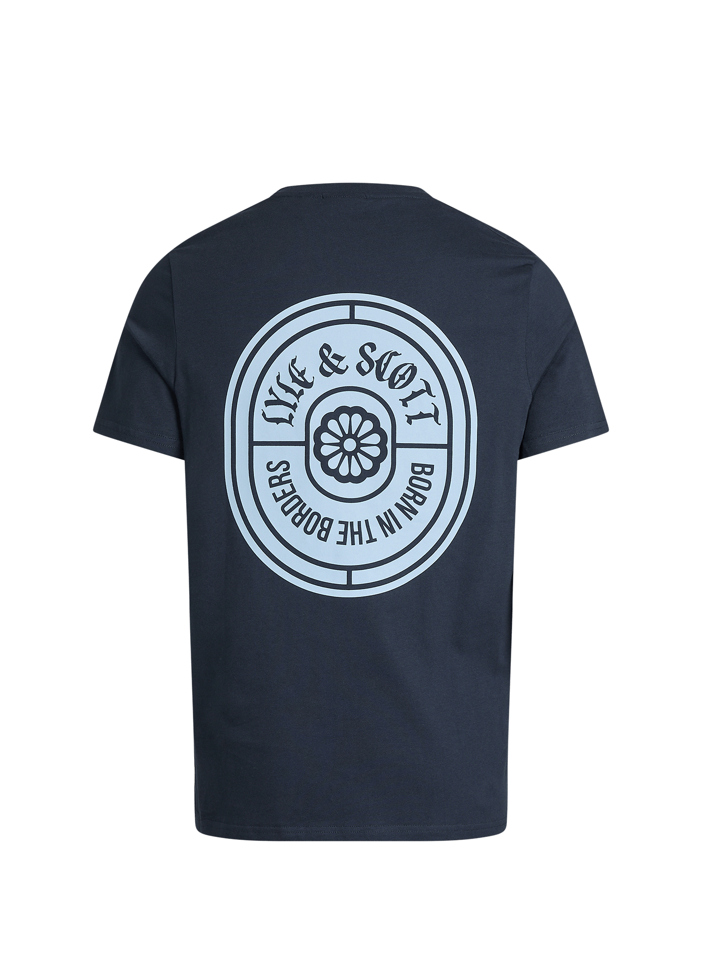 Cotton Logo T-shirt LYLE & SCOTT Blue