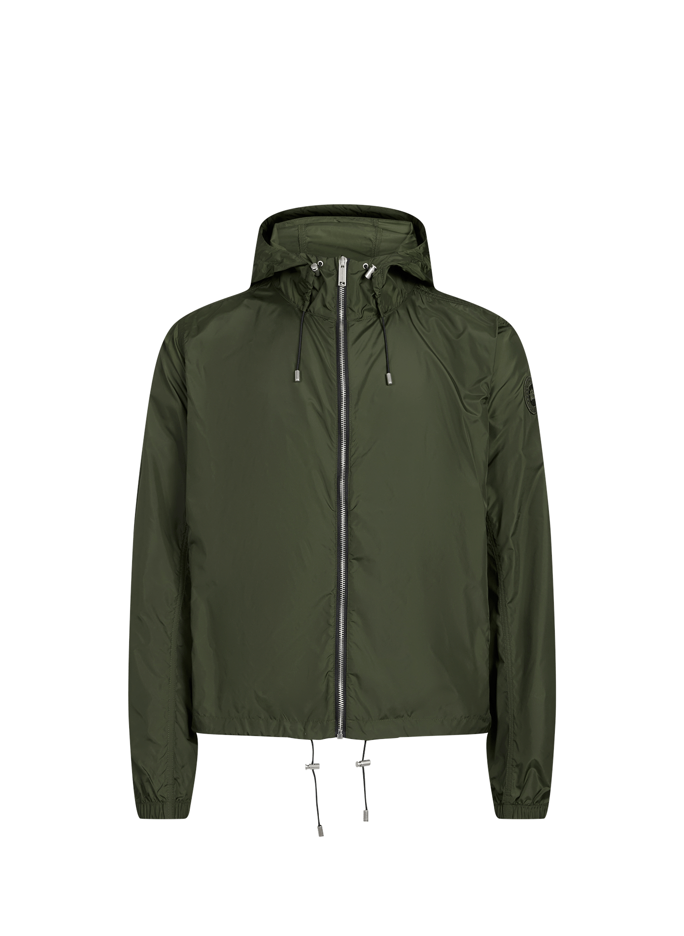Veste fine coupe-vent à capuche unie CANADA GOOSE Kaki