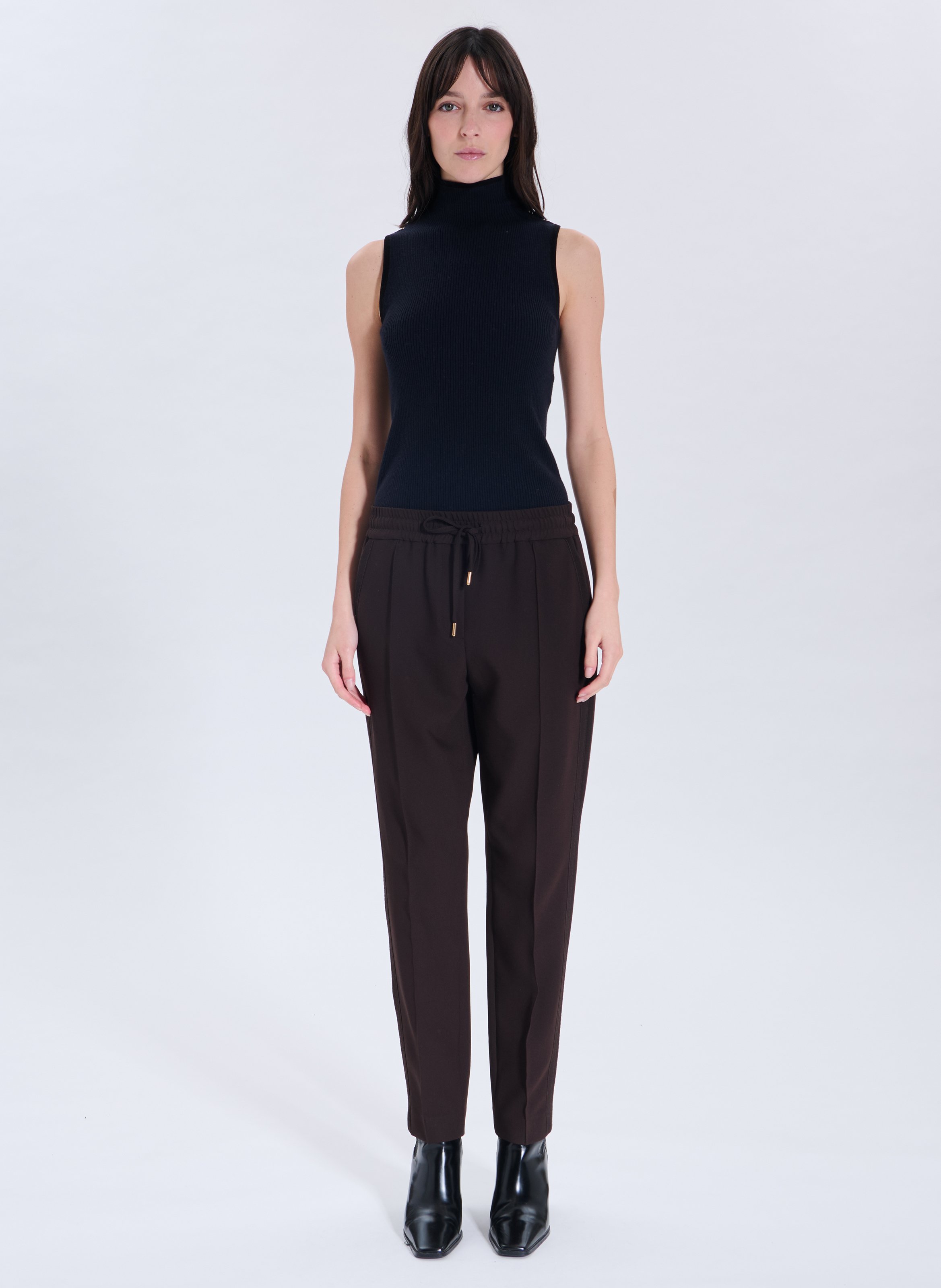 Pantalon  piel ZAPA Marron