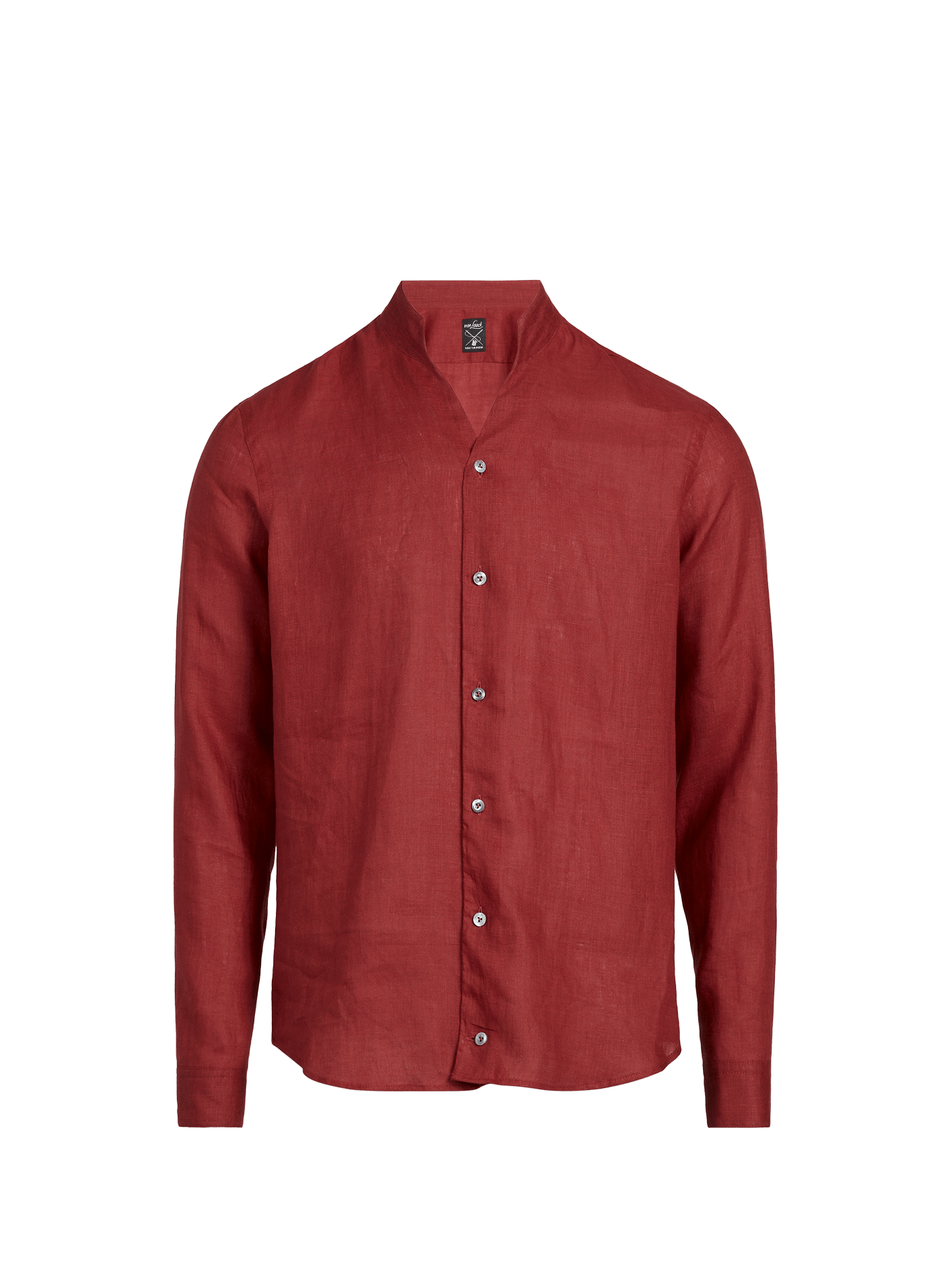 Straight linen shirt VAN LAACK Red