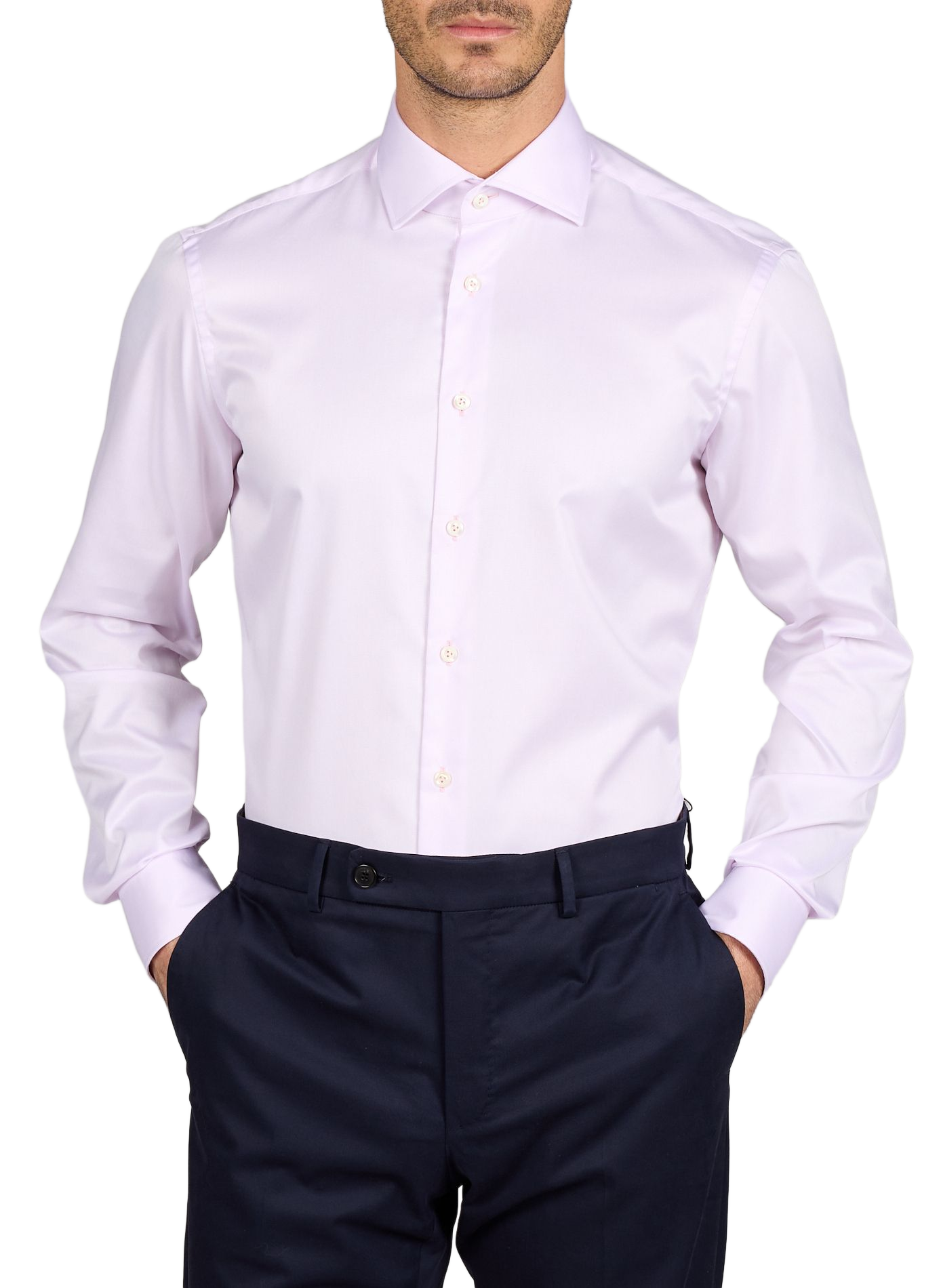 Chemise droite en coton VAN LAACK Rose