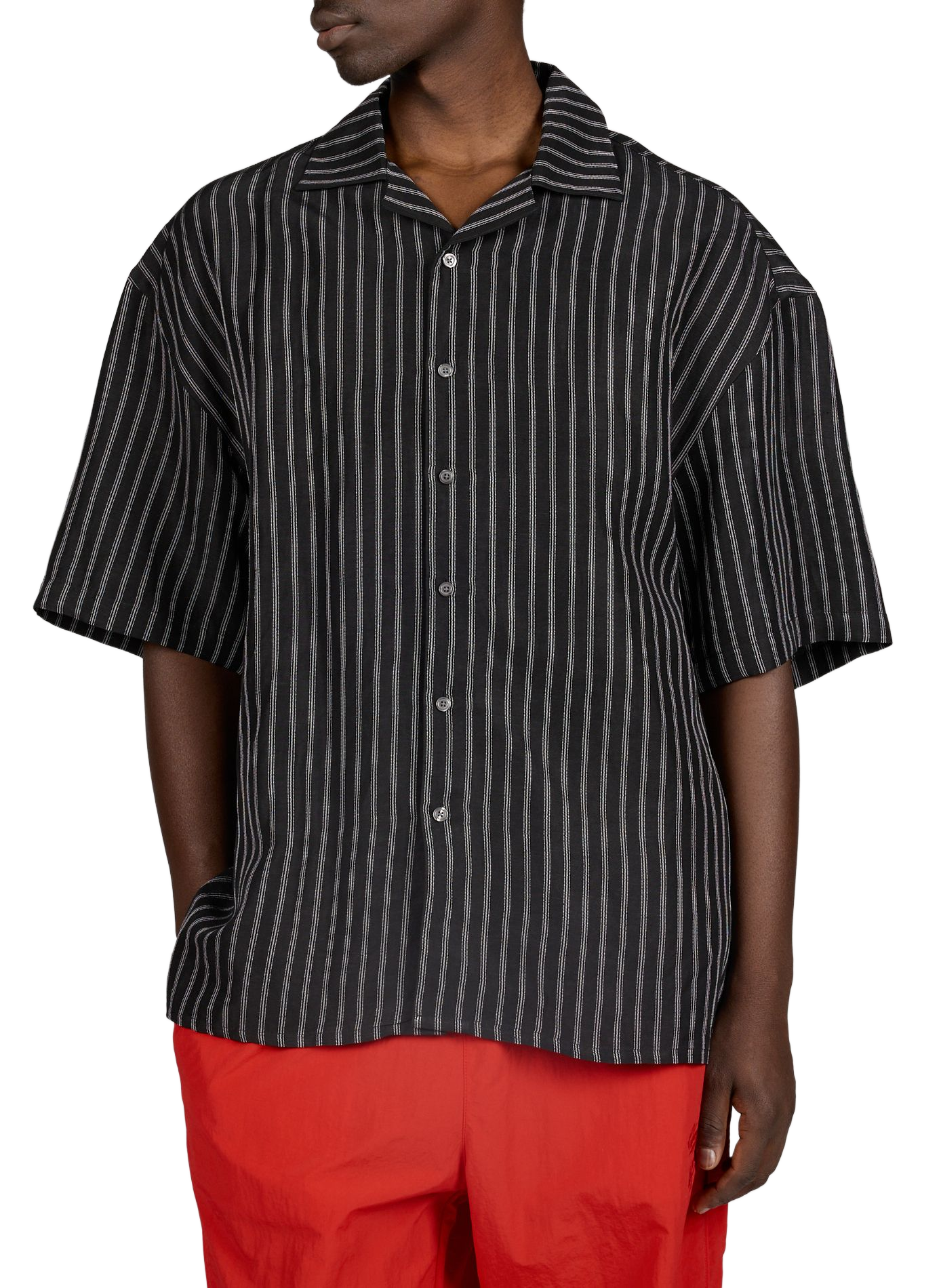 Chemise oversize Camp en coton mélangé WILLY CHAVARRIA Multicolore