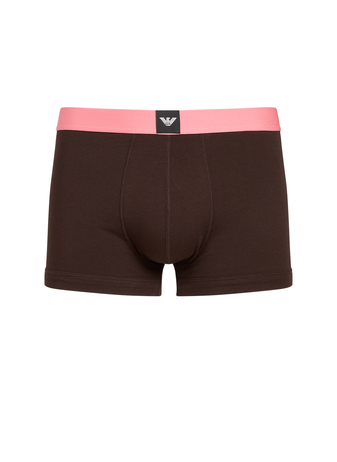 Lot de 3 boxers unis en coton mélangé EMPORIO ARMANI Multicolore