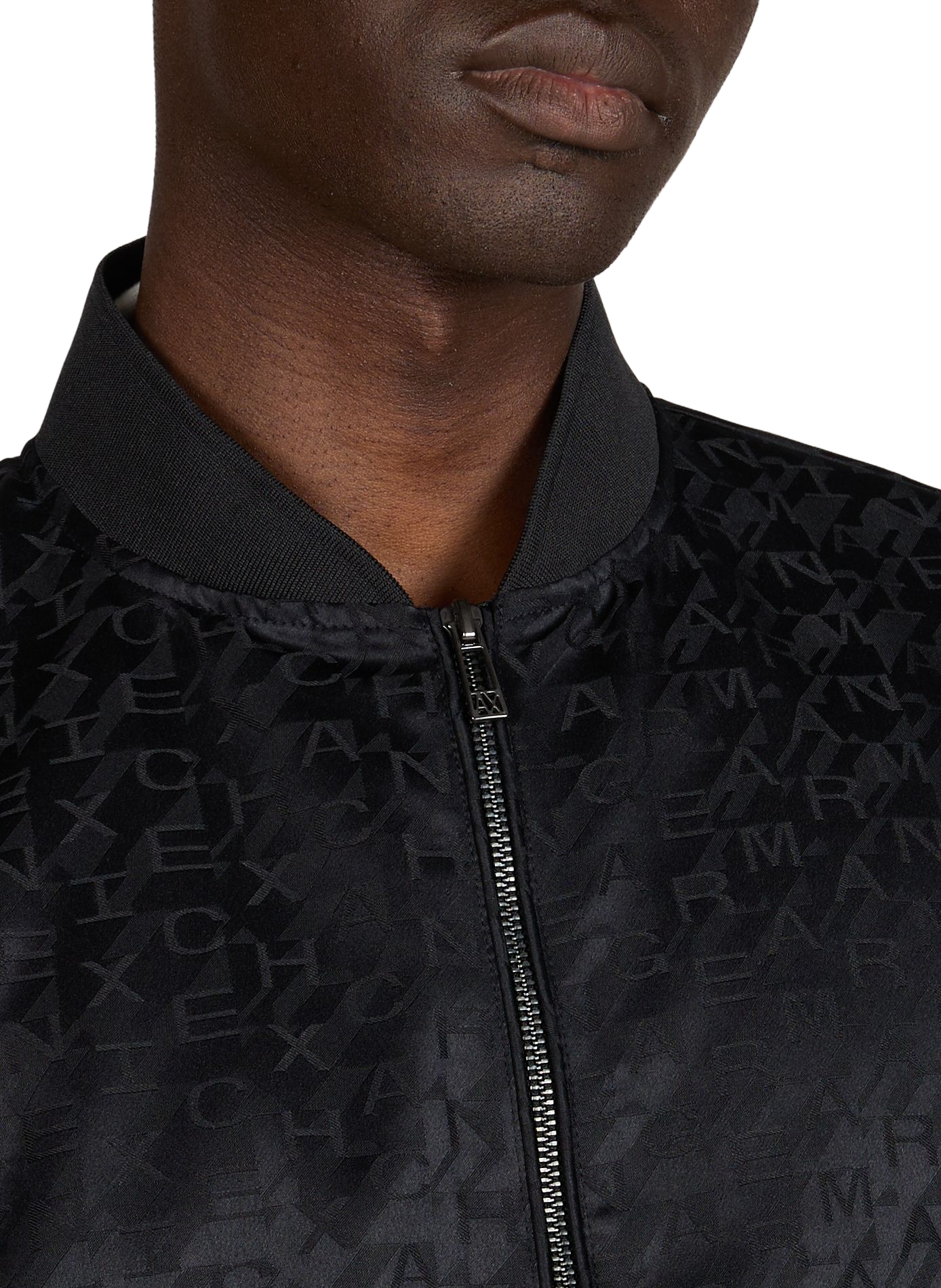 Straight Logo Jacket ARMANI EXCHANGE Blue