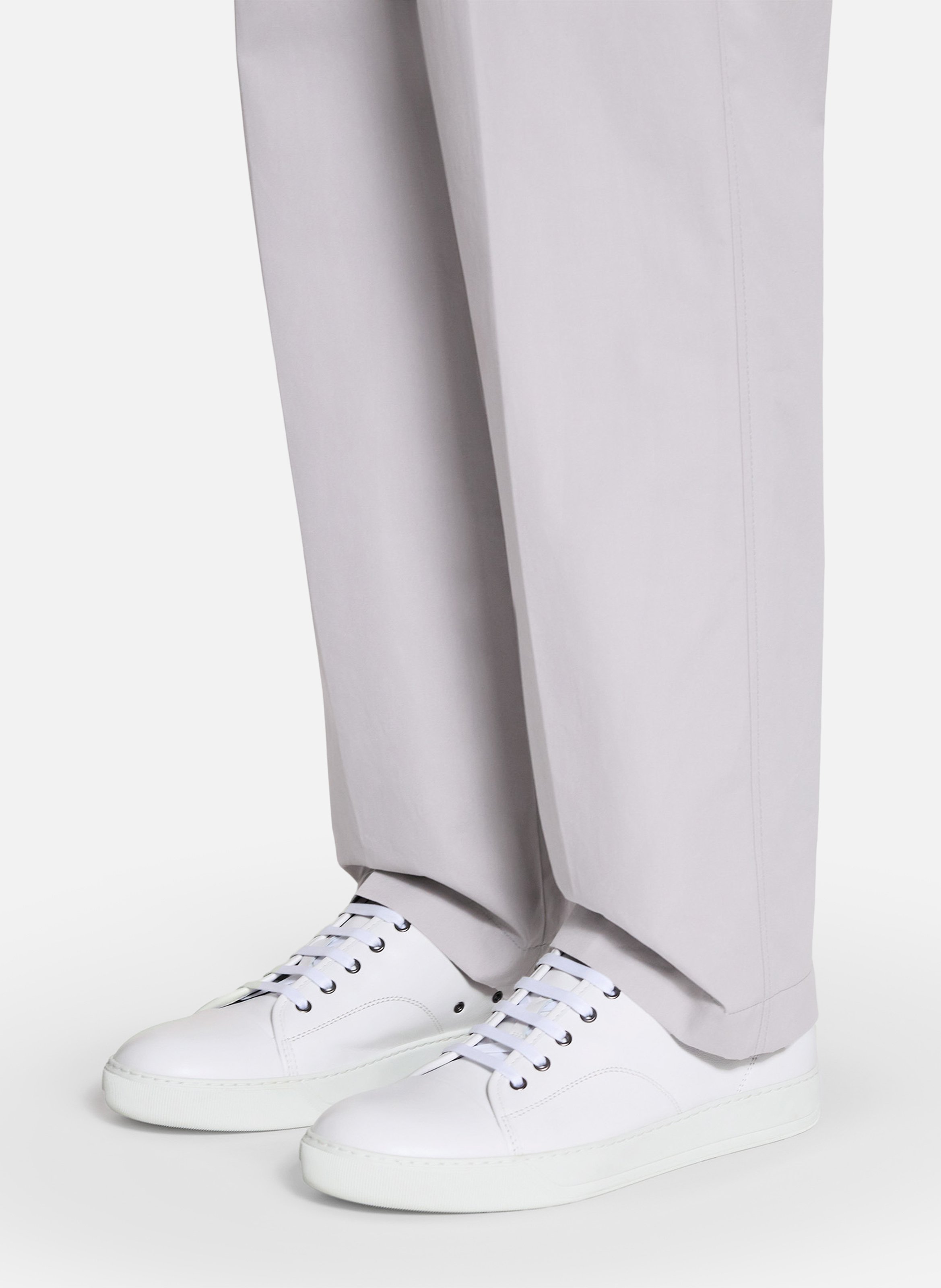 Sneakers dbb1 en cuir LANVIN Blanc