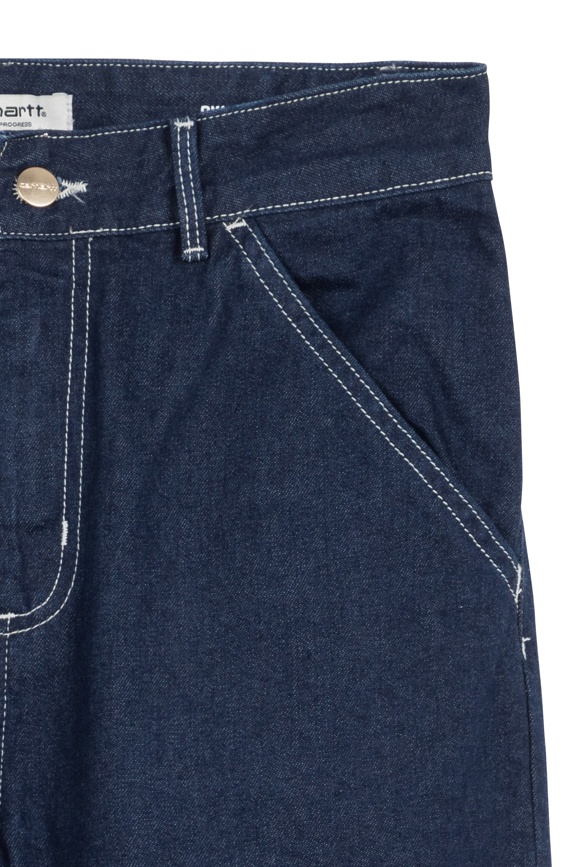 Jean w' simple pant CARHARTT WIP Bleu