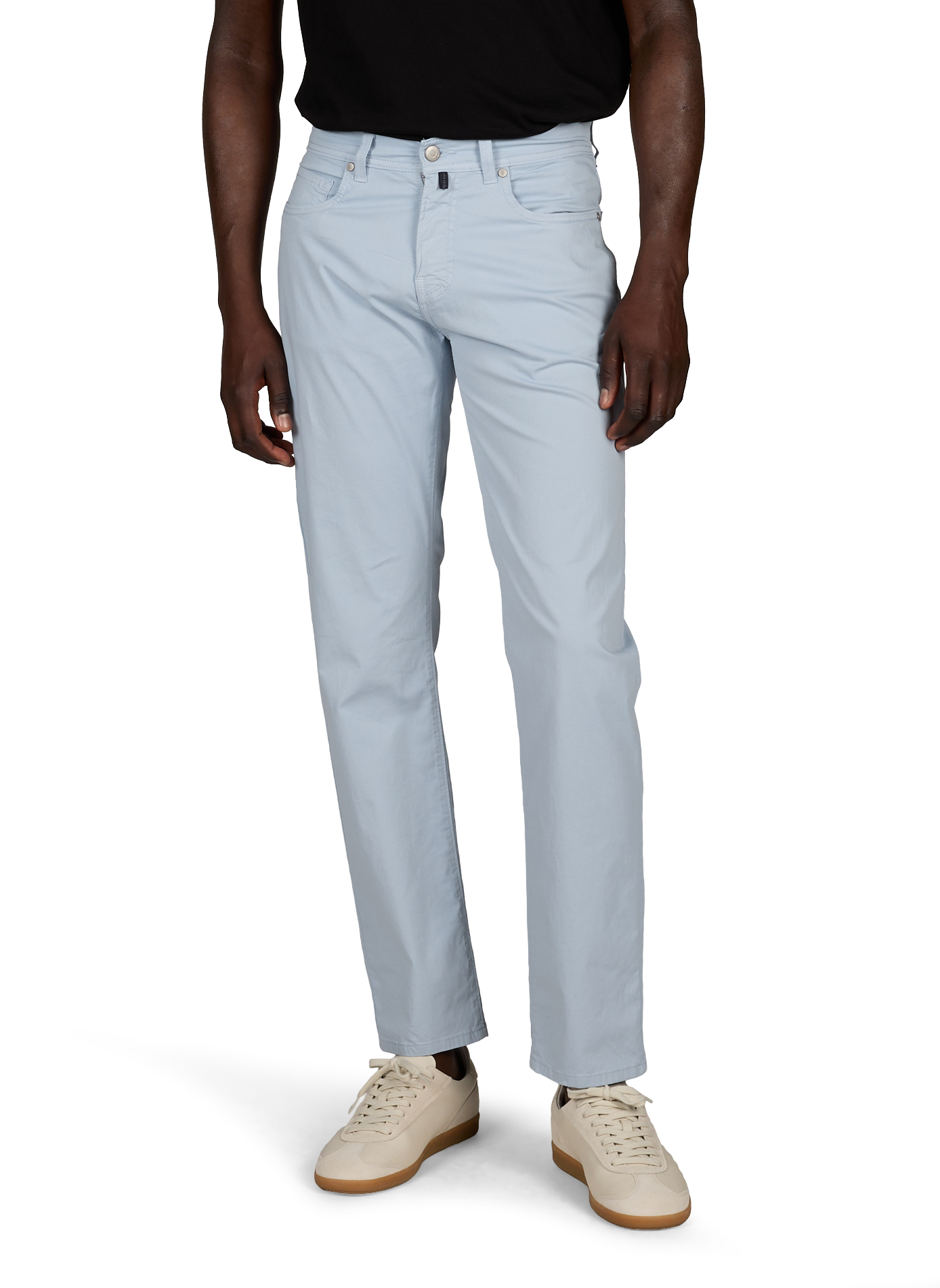 Tapered-Fit-Hose aus Baumwolle PIERRE CARDIN Blau