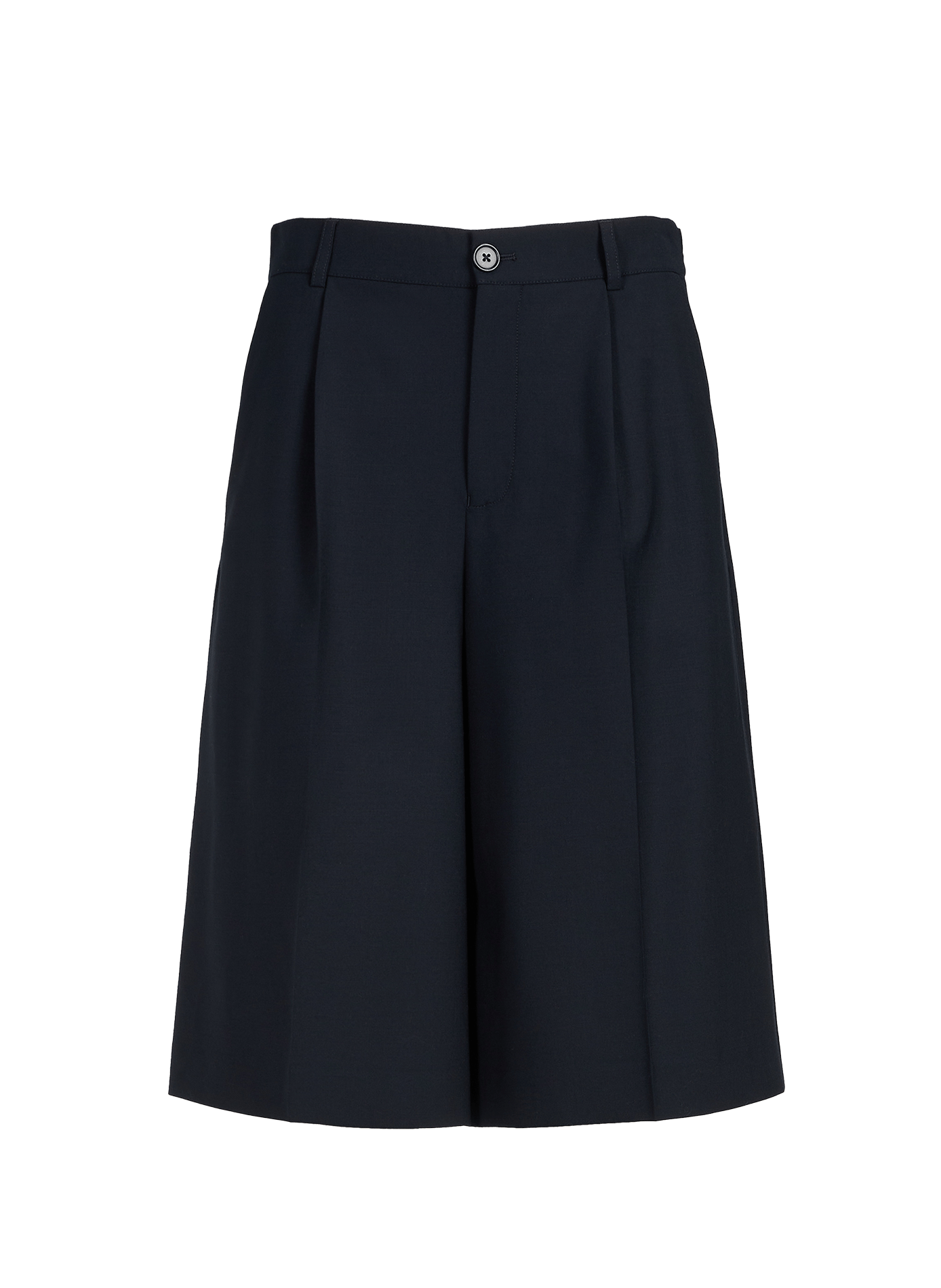 Bermuda en laine mélangée SAISON 1865 Bleu