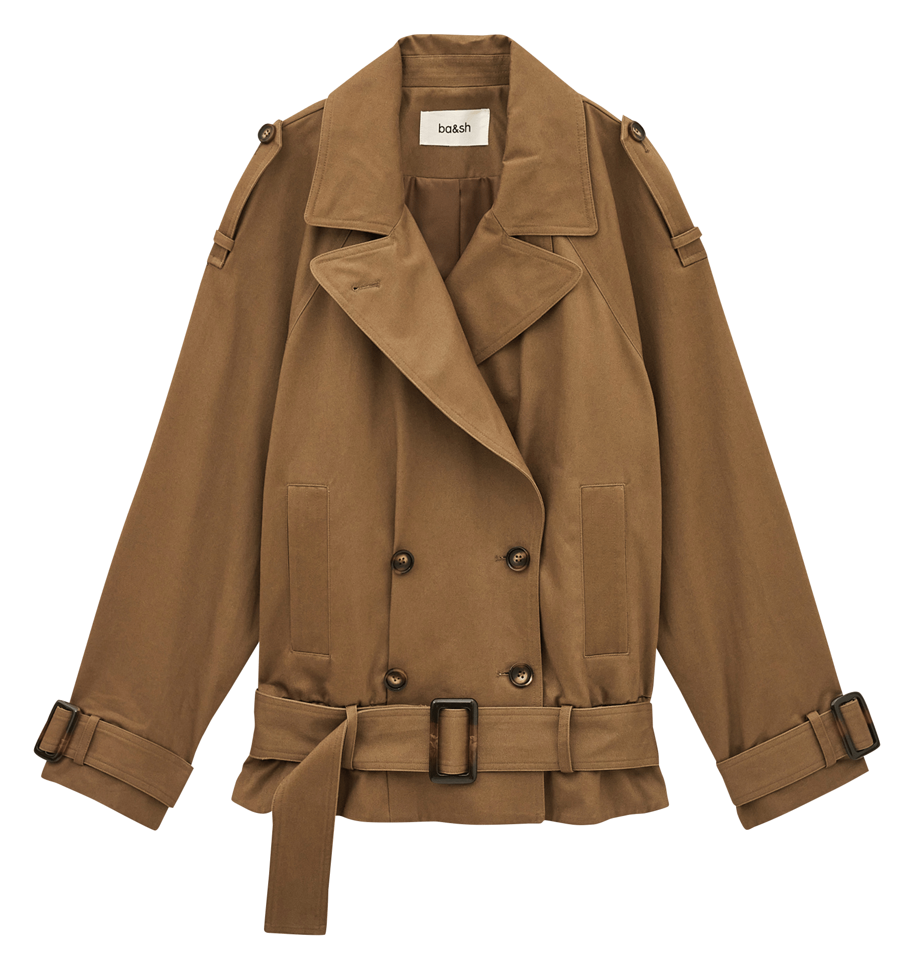 Trench court uni winnie BA&SH Marron
