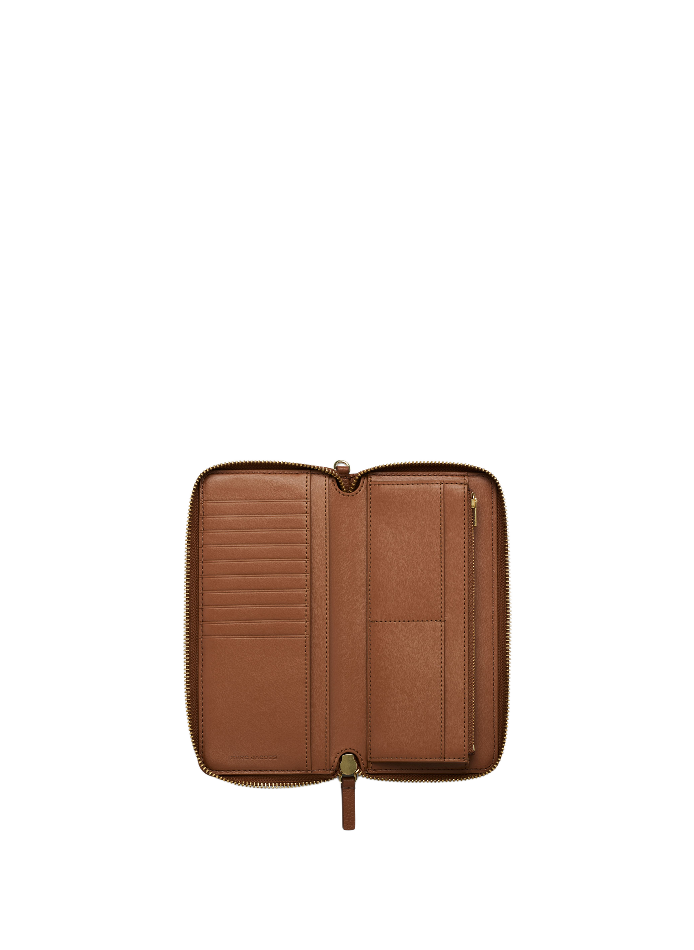 The leather continental wallet | Brown MARC JACOBS Women