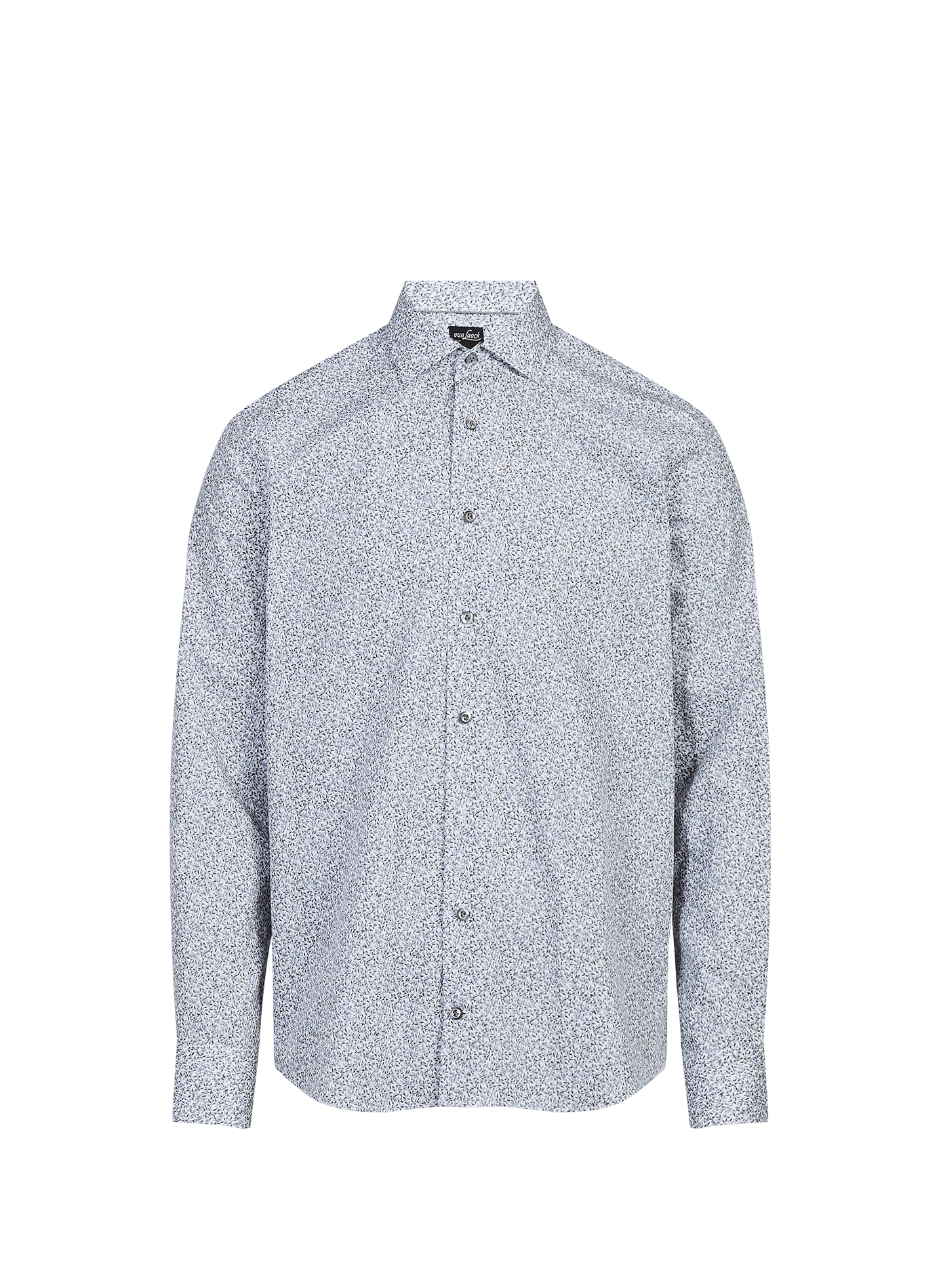 Printed cotton shirt VAN LAACK Grey