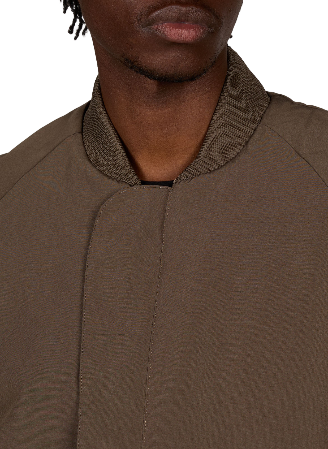 Blouson oversize col teddy WON HUNDRED Marron