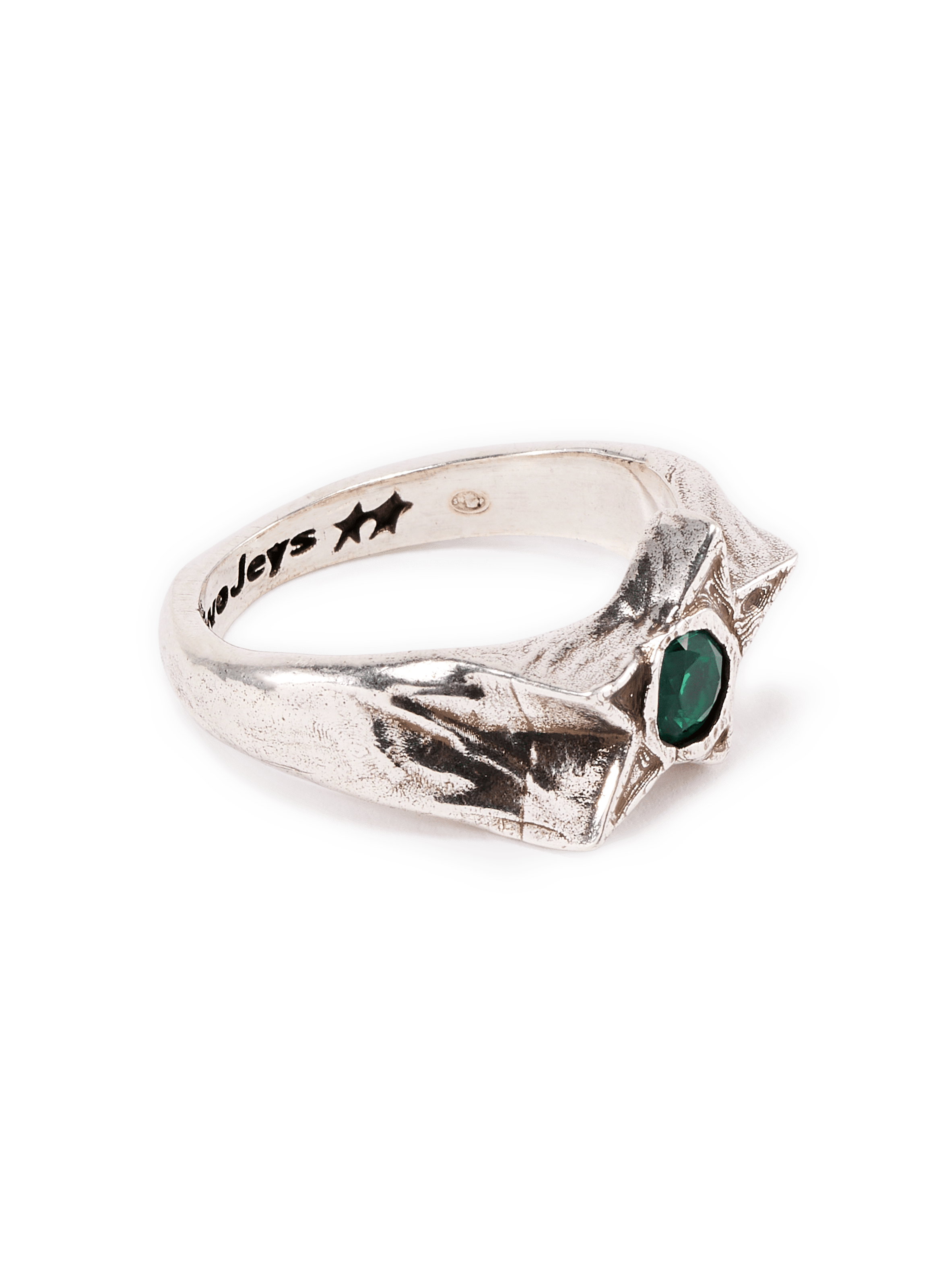 Bague en laiton et argent TWO JEYS Argent