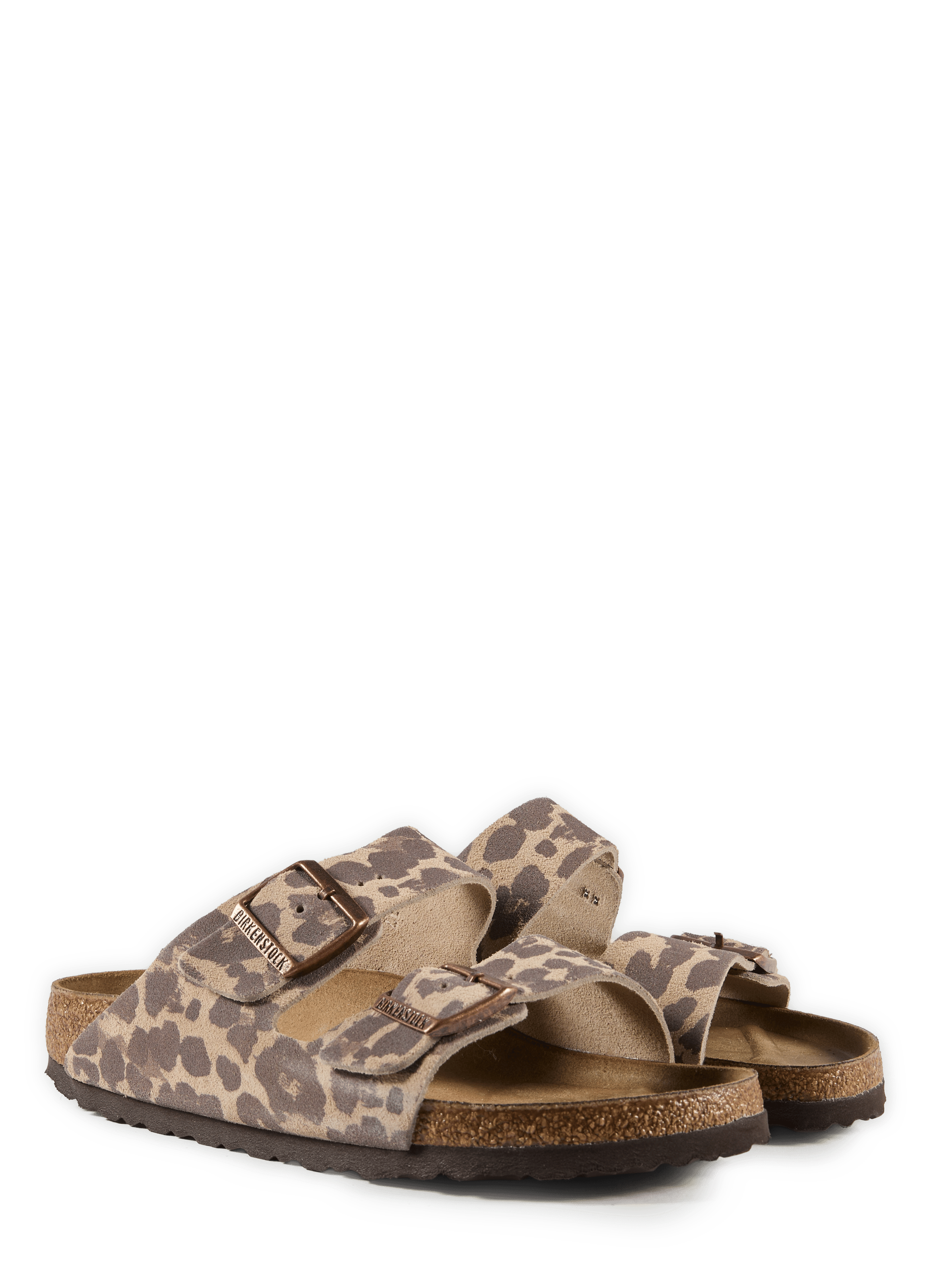 Zuecos de cuero BIRKENSTOCK Multicolor