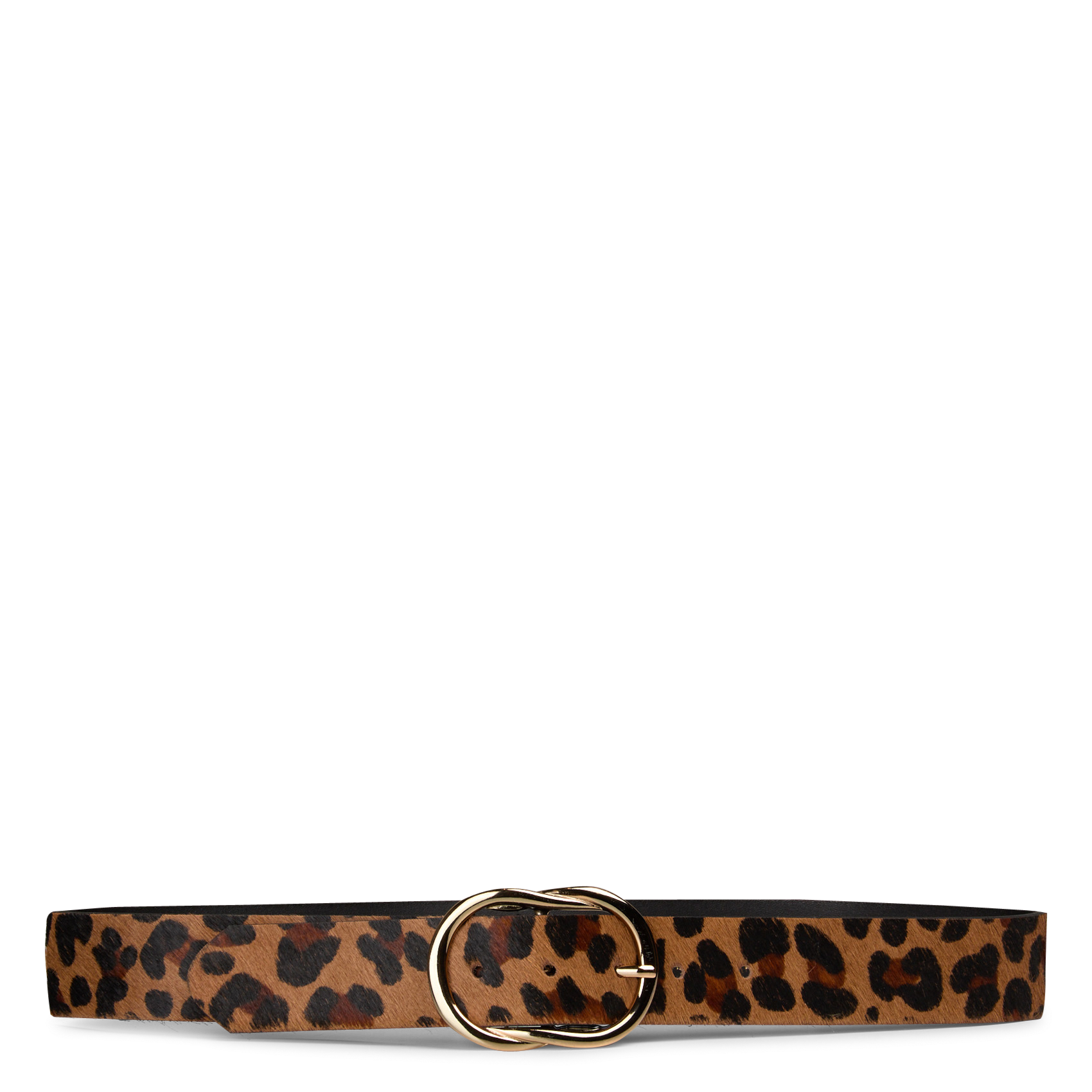 Leren riem LA FEE MARABOUTEE Bruin