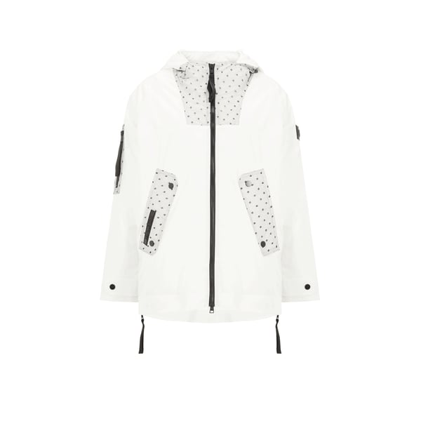 Veste imperméable bi-matière