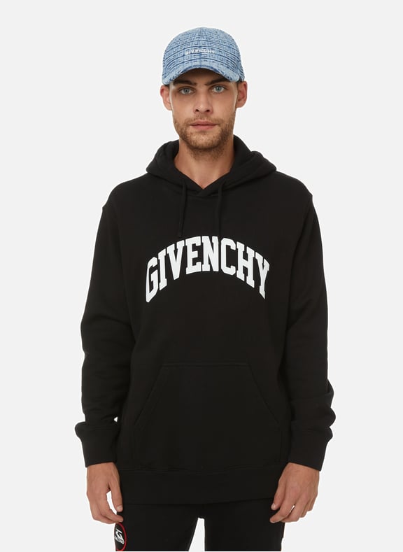 Givenchy towel top logo hoodie