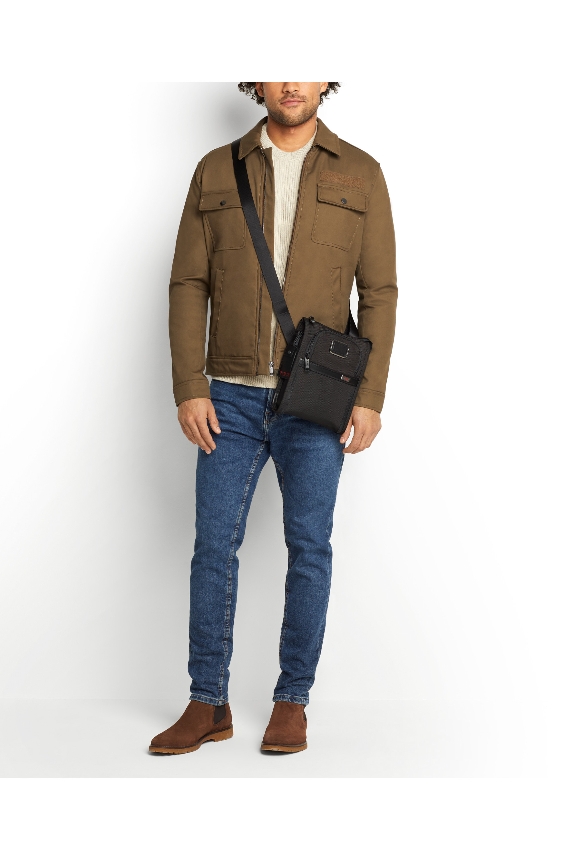 Tumi alpha cross-over bag taille s TUMI Noir