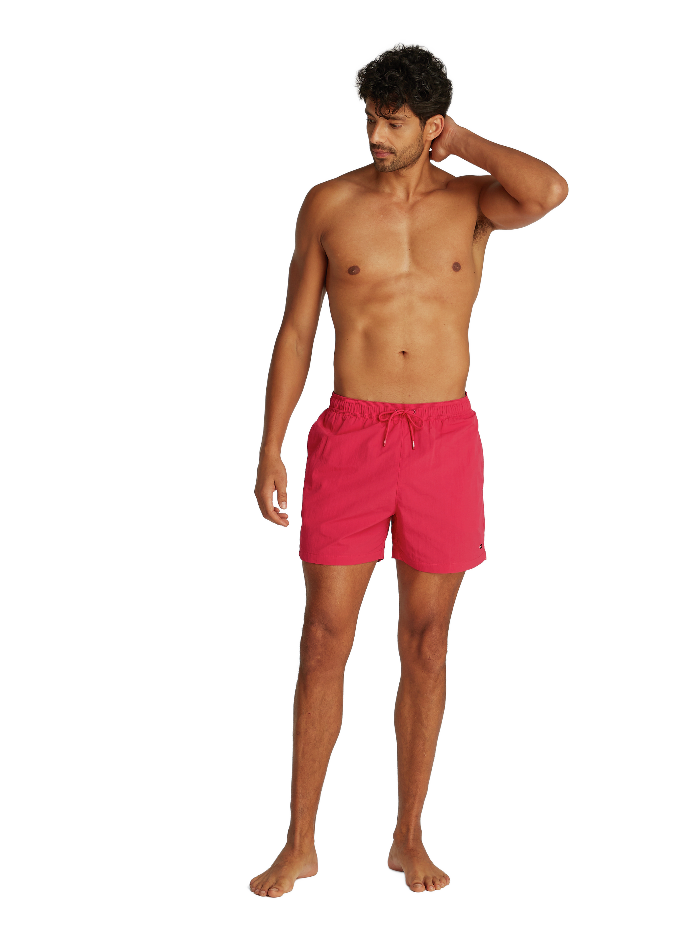 Mid-length swim shorts TOMMY HILFIGER Pink