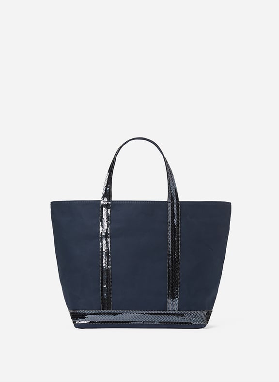 Cabas m en toile Bleu by VANESSA BRUNO VANESSA BRUNO Cabas m en toile Bleu