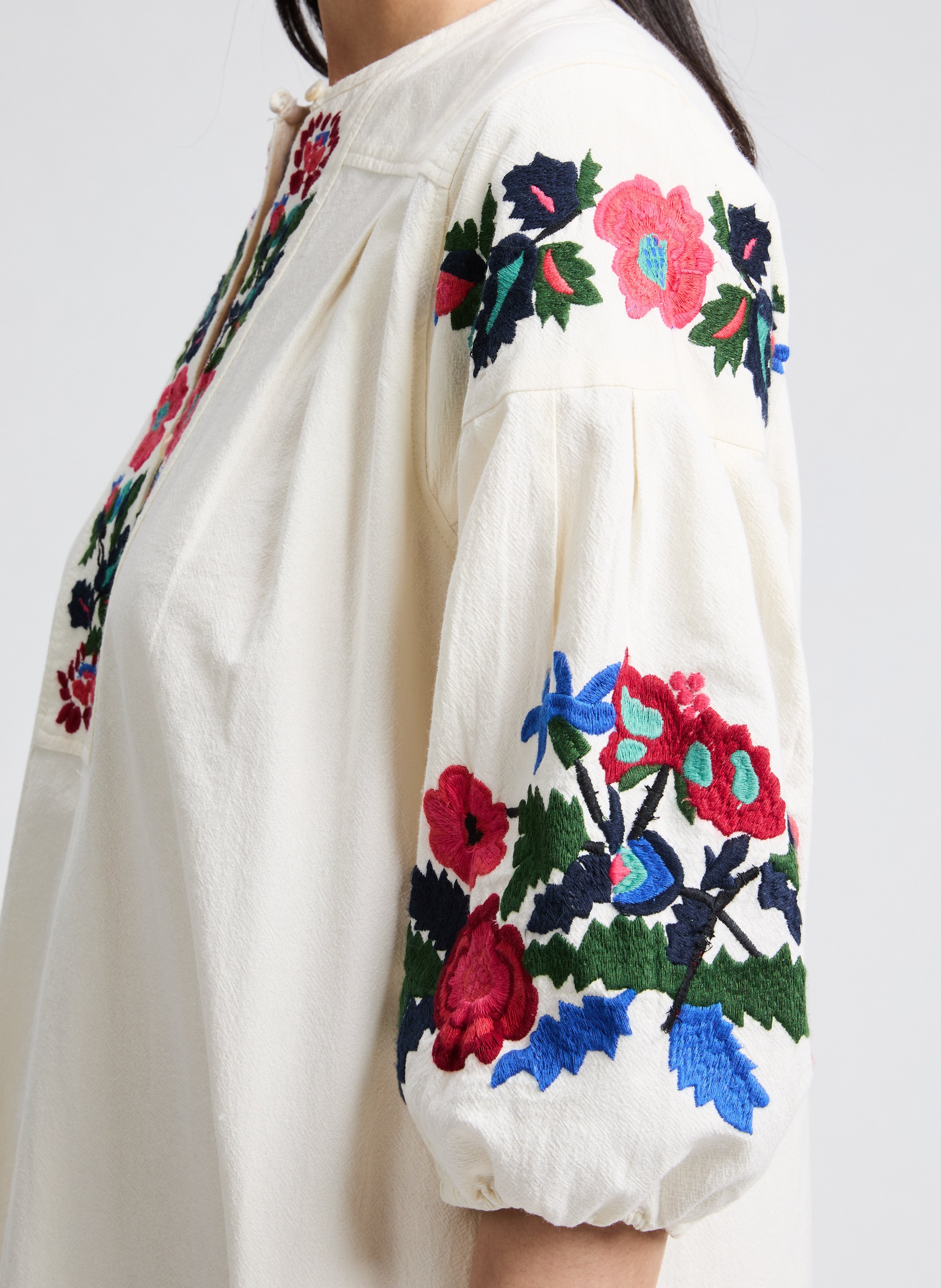 Long cotton dress by Rudo LEON & HARPER White