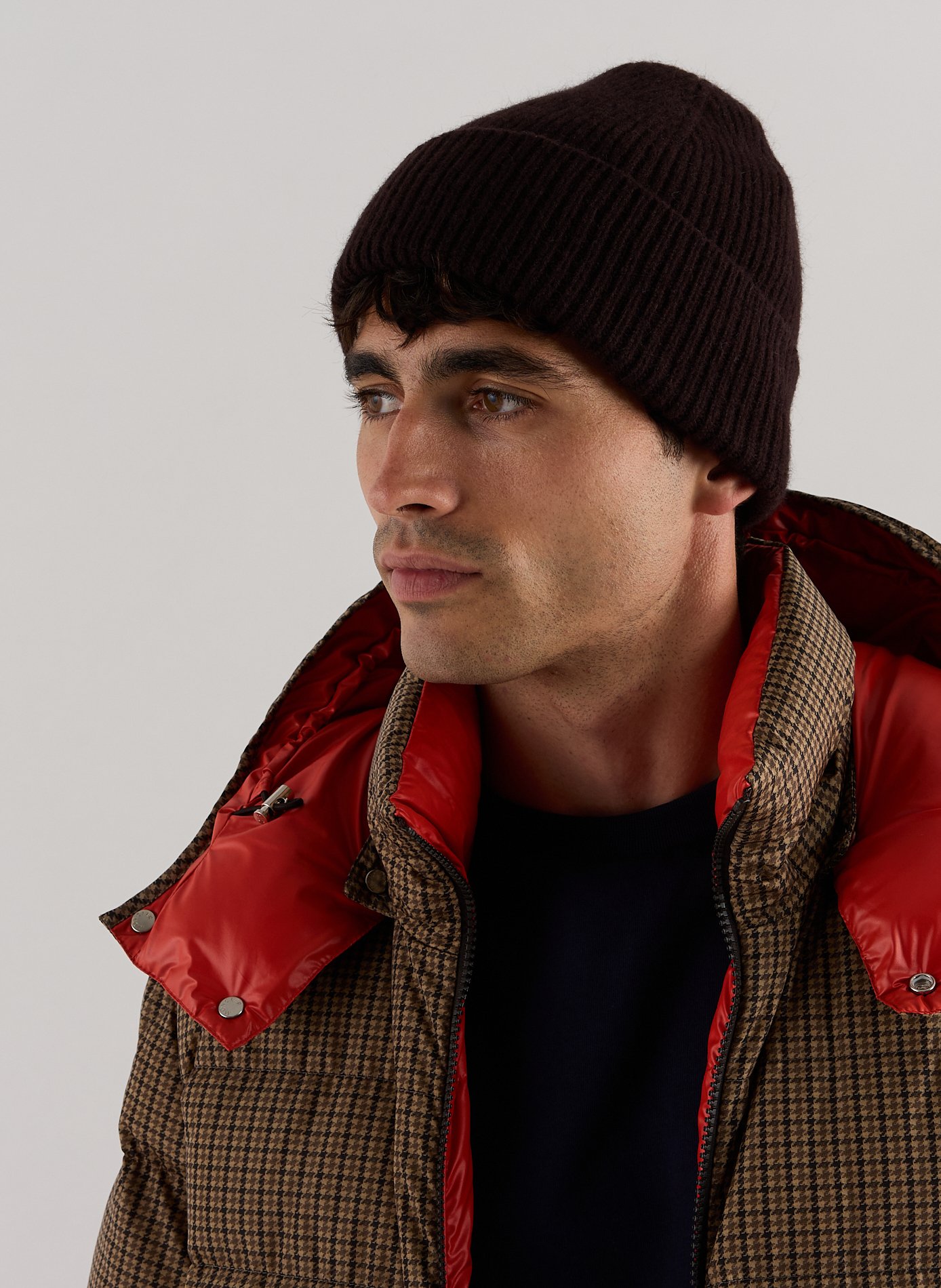 Logo beanie MACKIE Brown