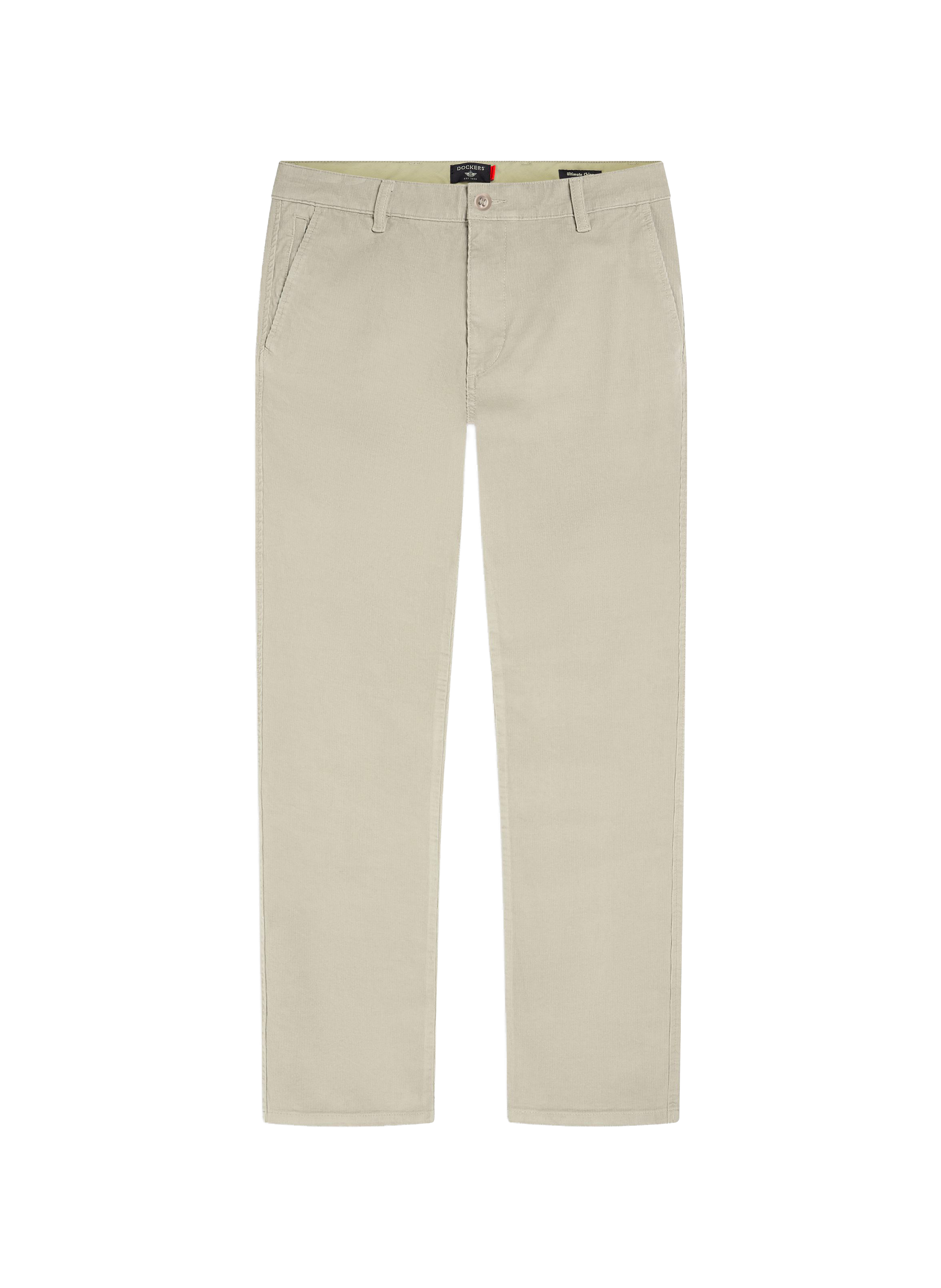 Pantalon droit en coton DOCKERS Beige