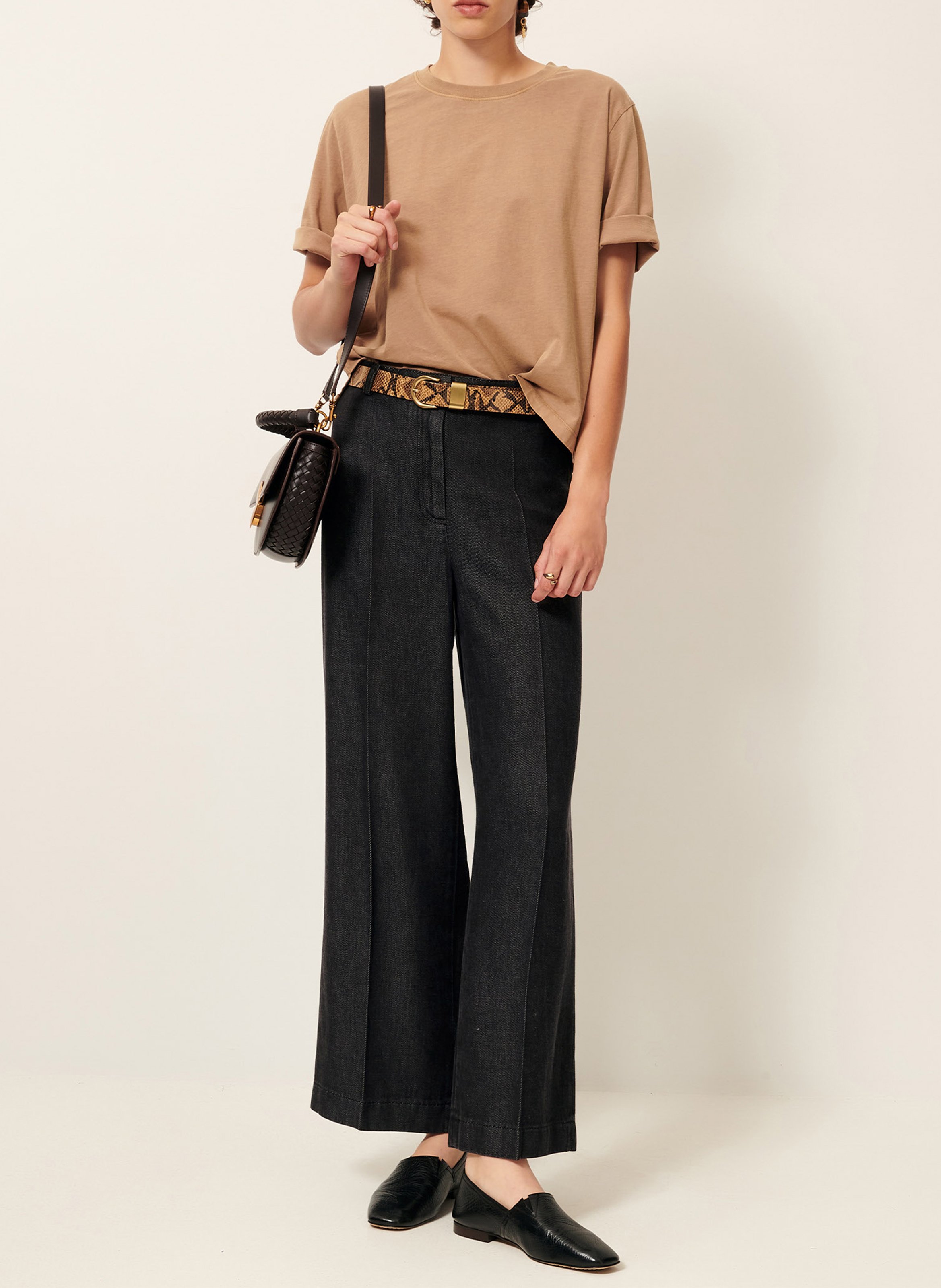Tee-shirt oversize en coton sergio SESSUN Beige