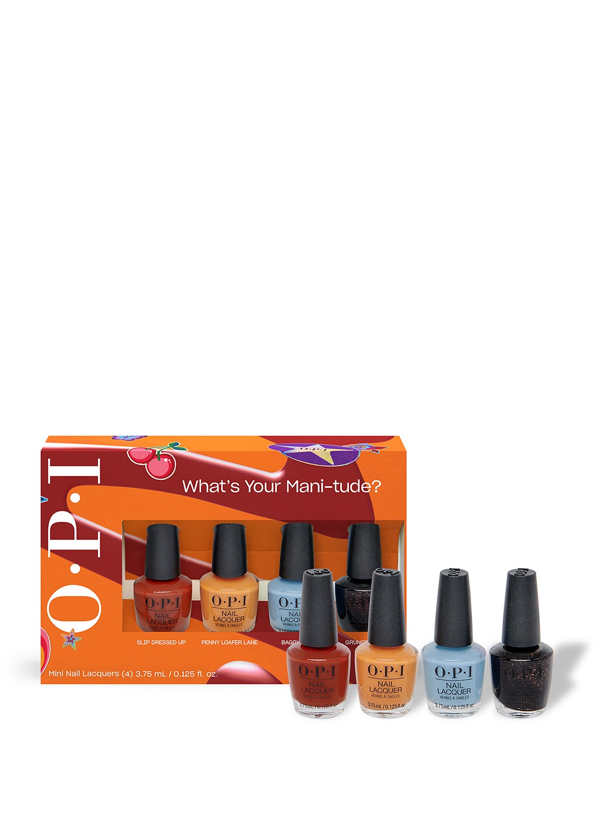 OPI Set of 4 mini nail polishes No color