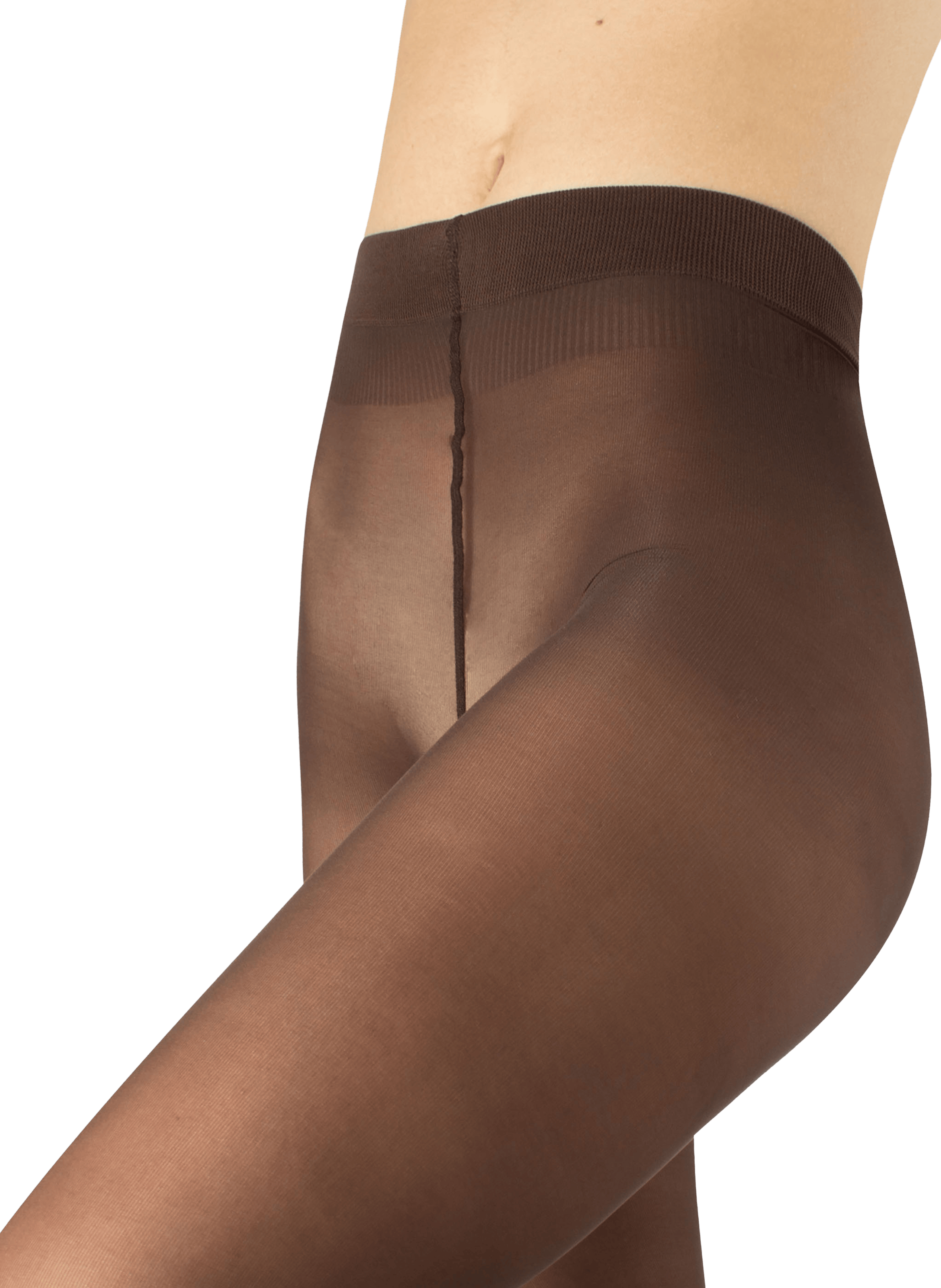 Collants Jersey mate CETTE Marron