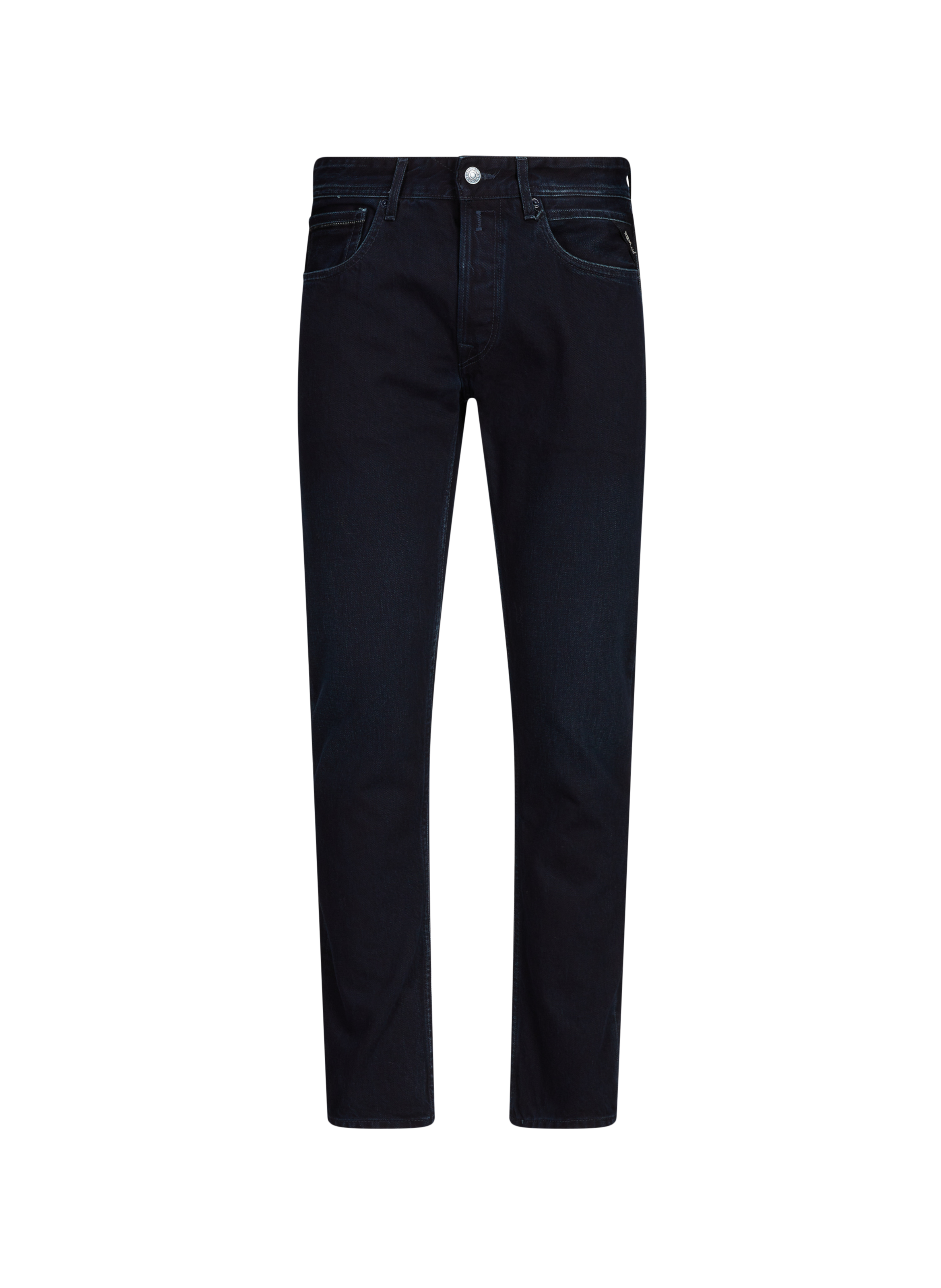 REPLAY Cotton slim-fit jeans Blue