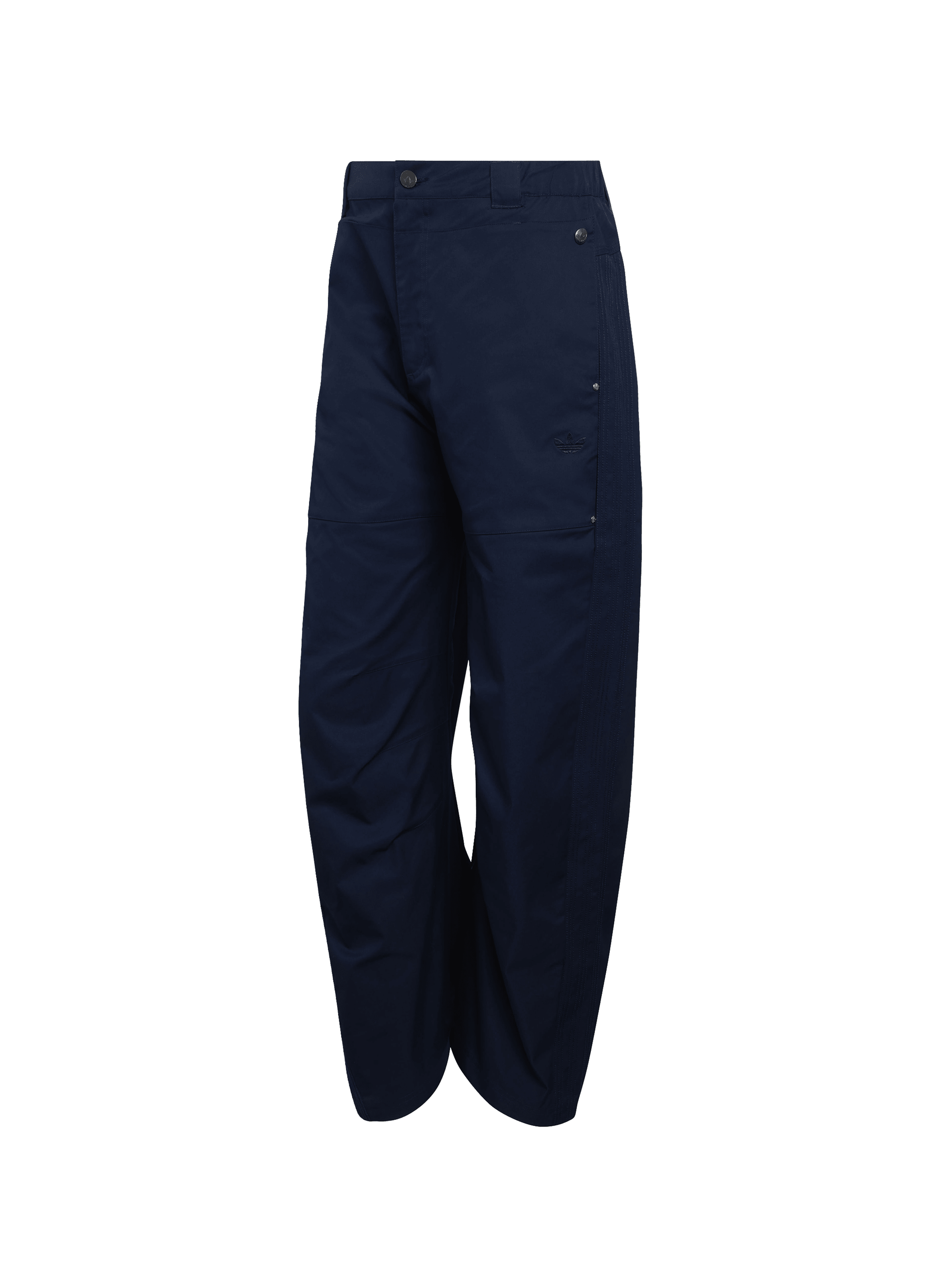 Pantalon ample en coton mélangé ADIDAS Bleu