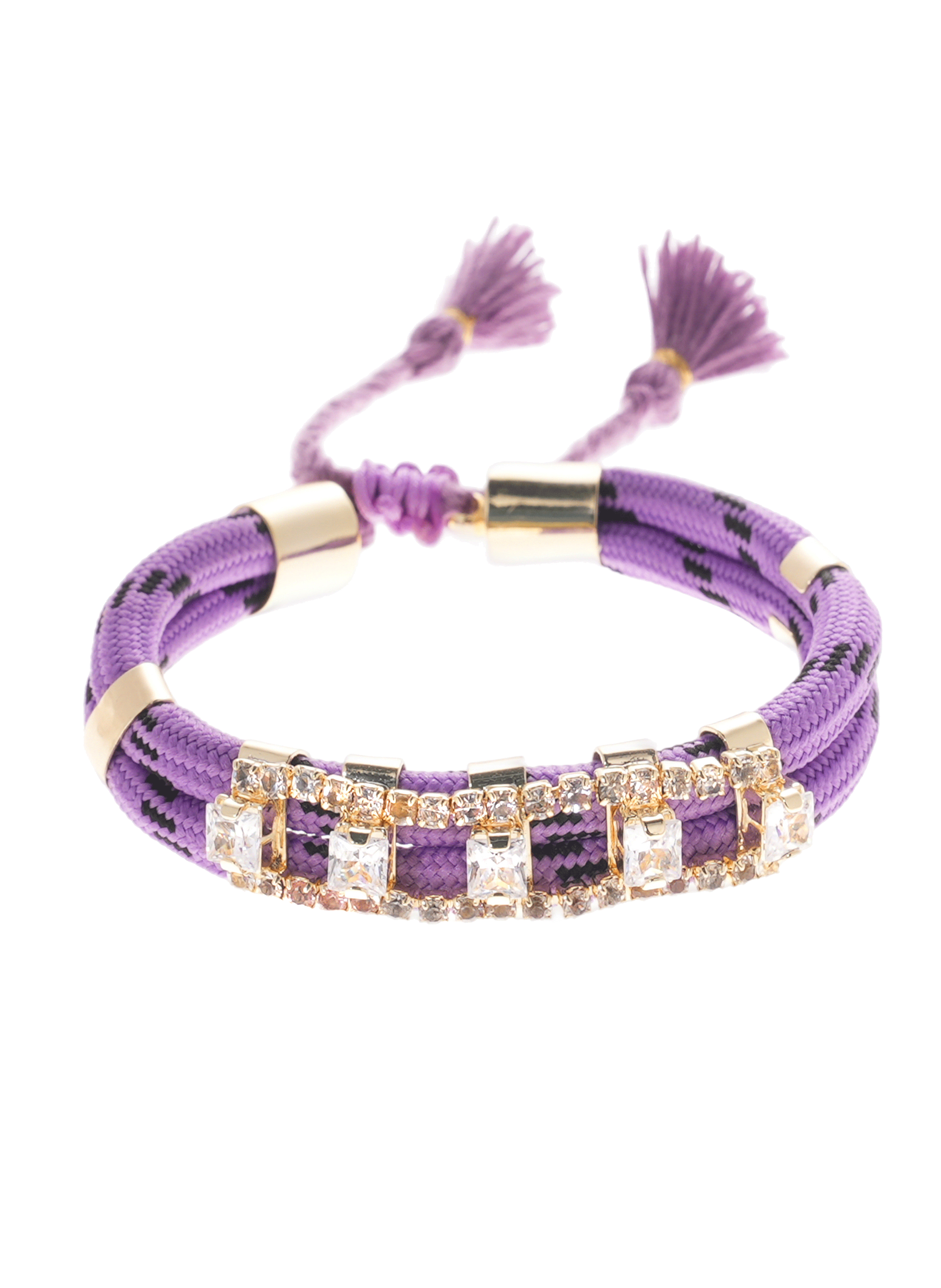 Bracelet réglable coloré iago HIPANEMA Violet