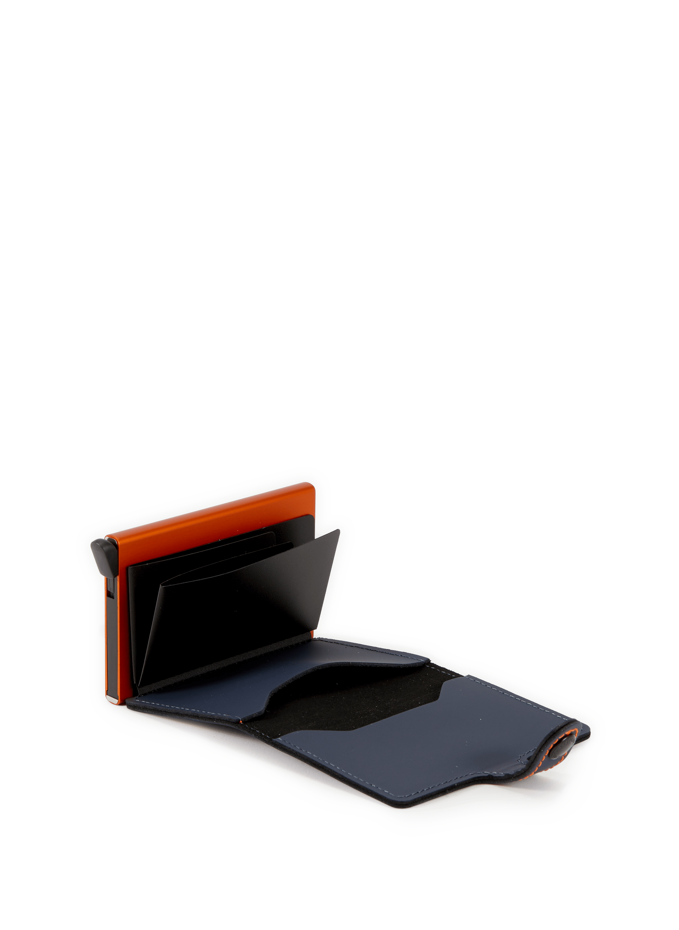 Cow leather card holder SECRID Blue